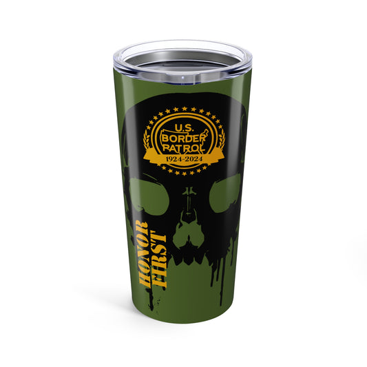 Border Patrol Centennial Tumbler 20oz by Vint Hill Designs