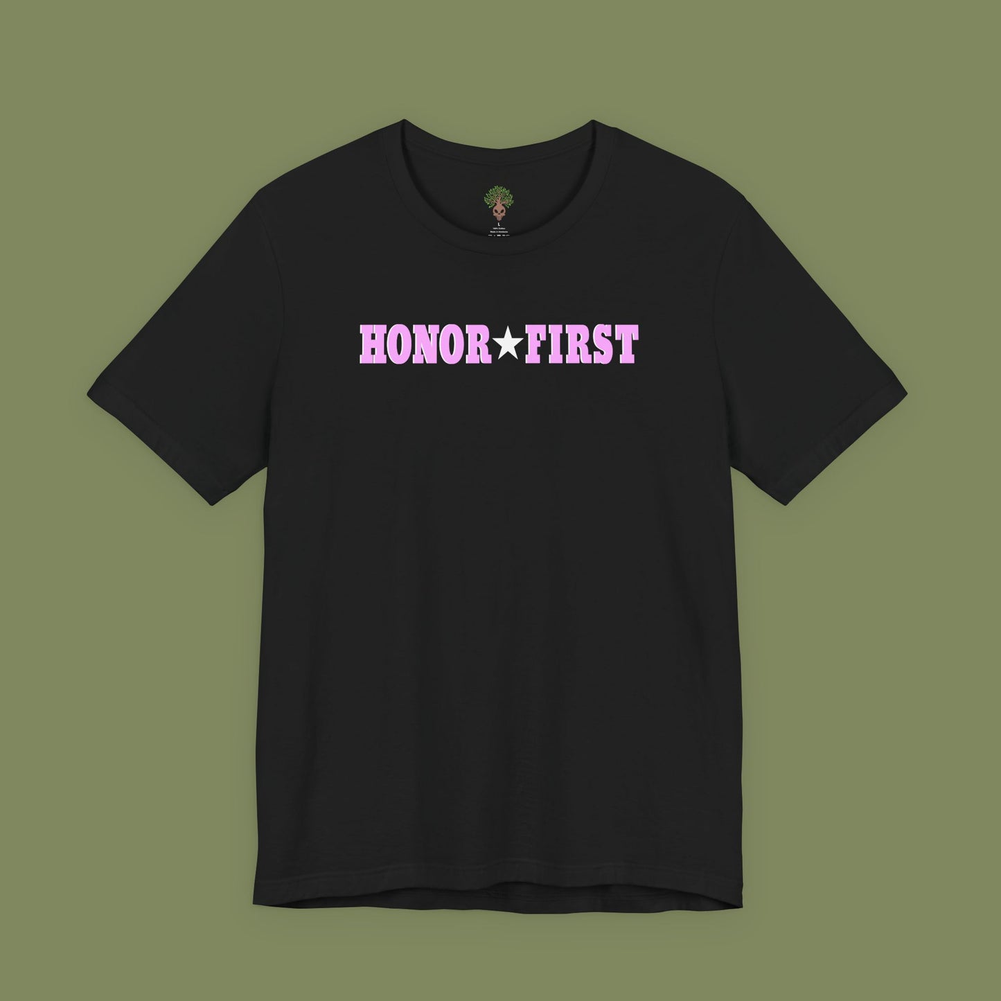 Honor First Breast Cancer Awareness T-Shirt