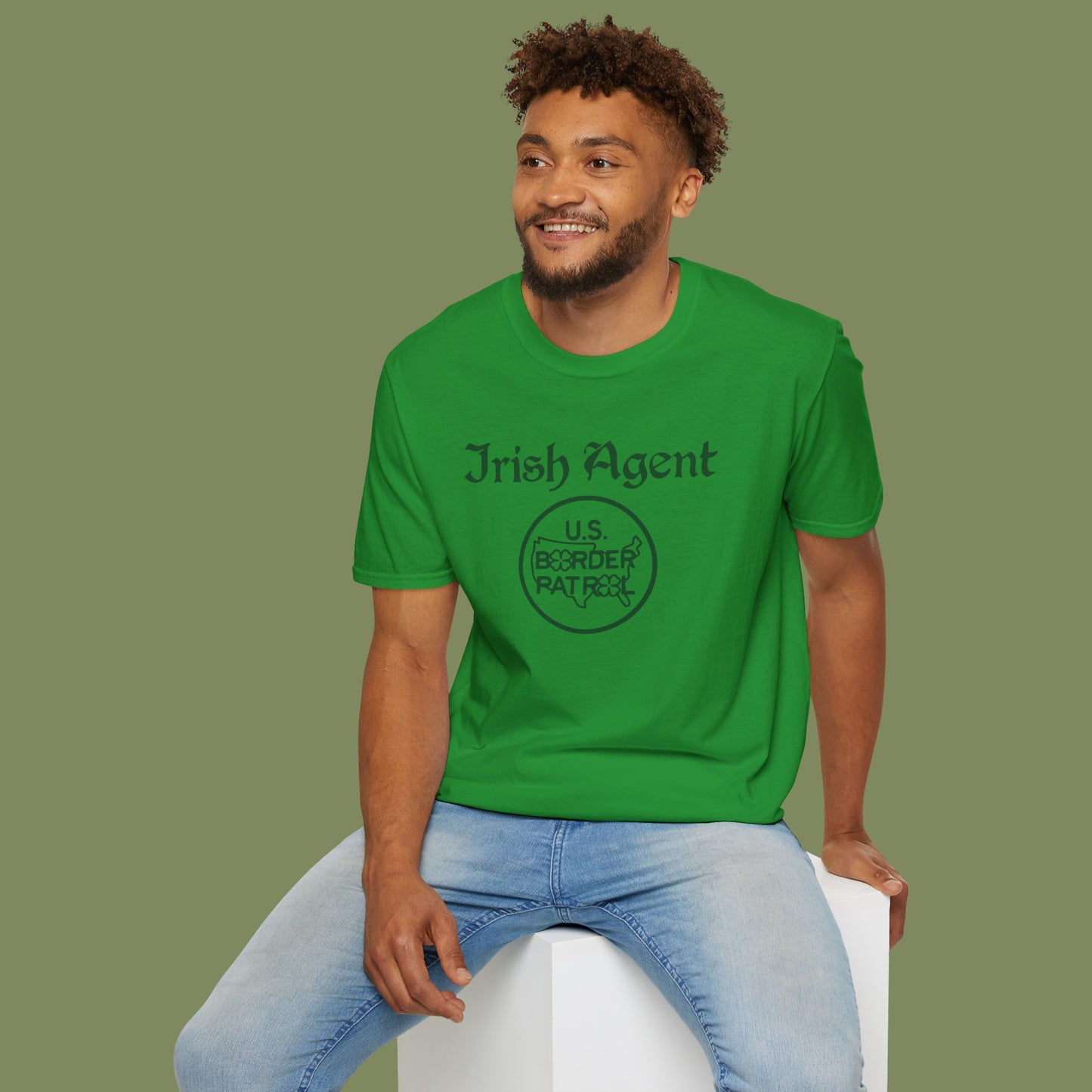 Border Patrol Saint Patrick's Day "Irish Agent" T-Shirt