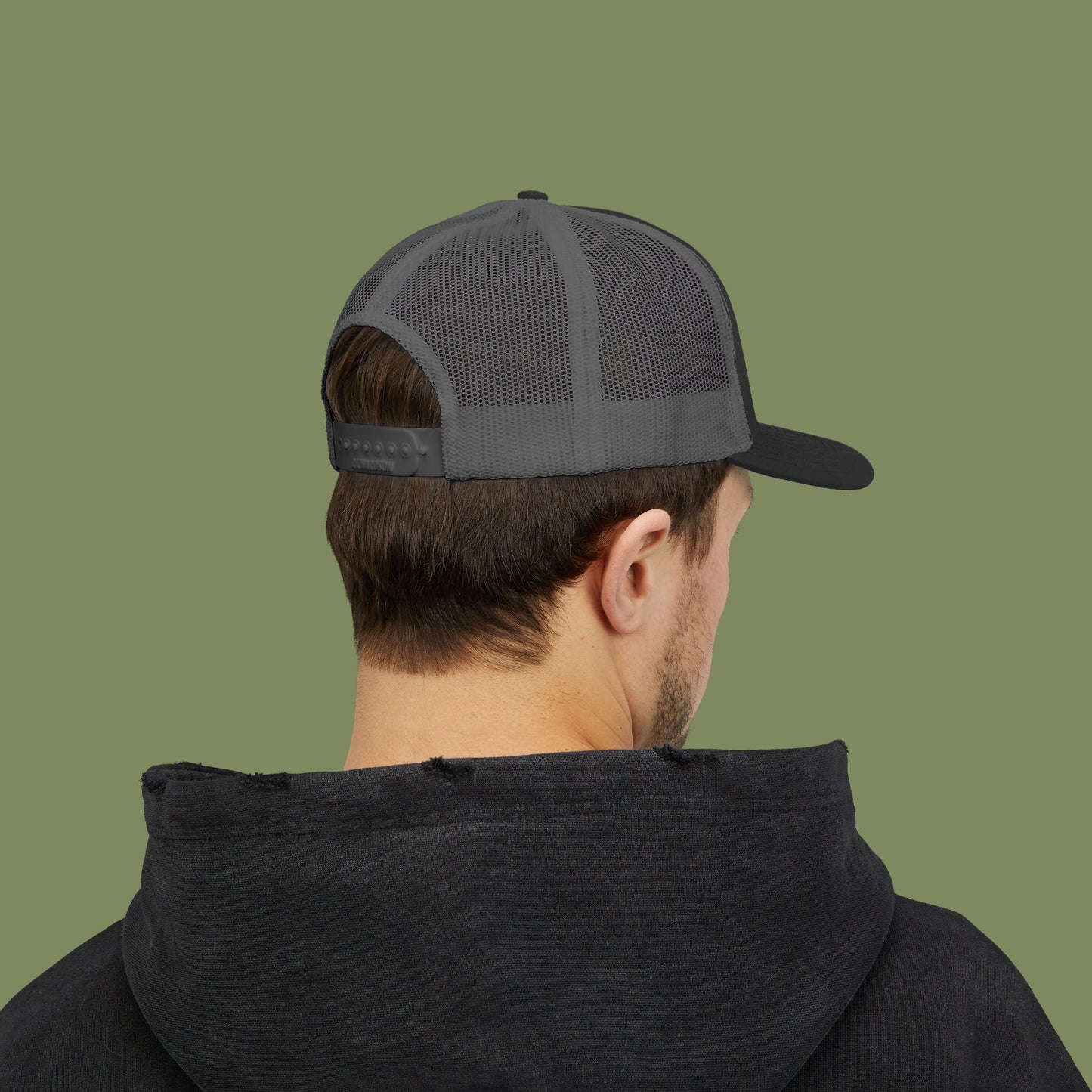 Thin Blue Line Snapback Trucker Cap