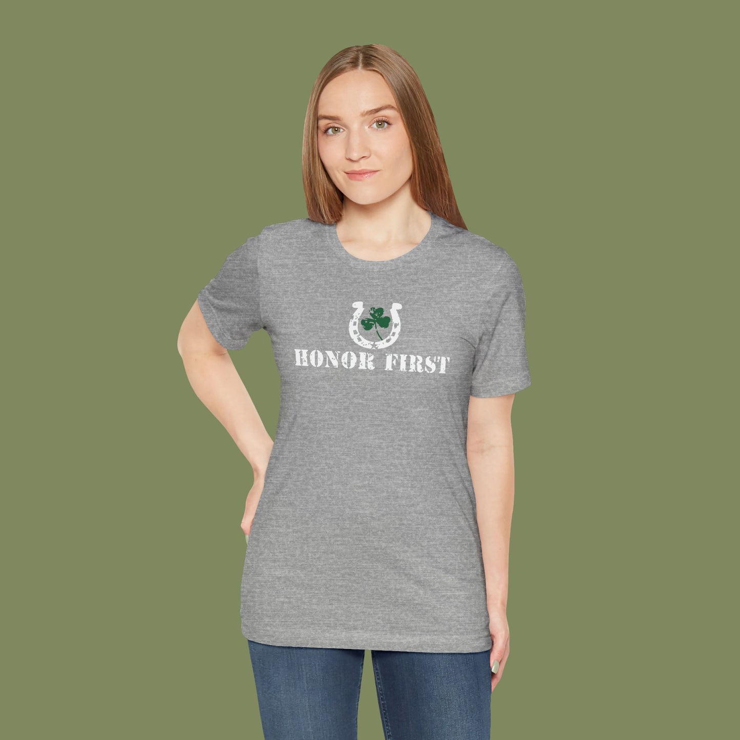 Border Patrol St. Paddy's Day Honor First T-Shirt