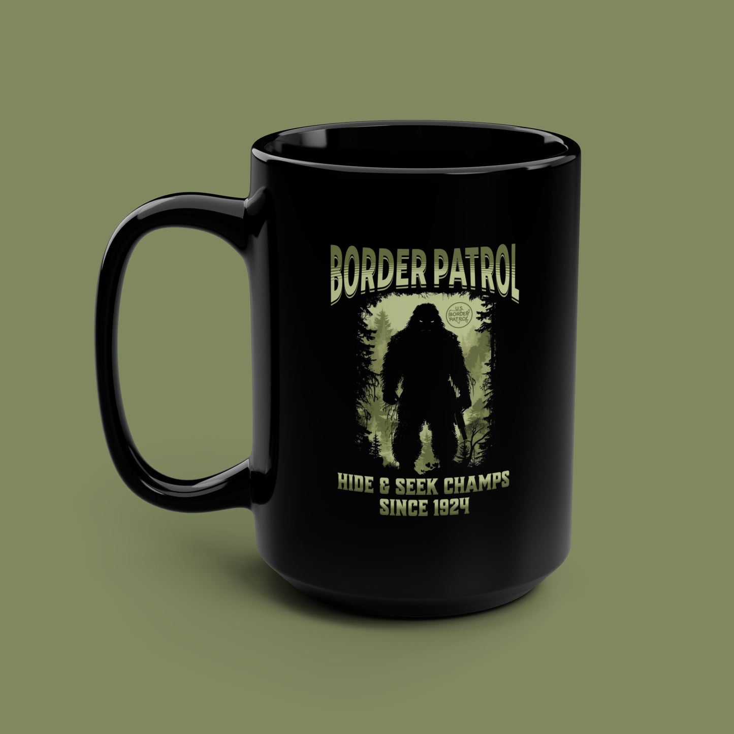Border Patrol Hide and Seek 15oz Mug