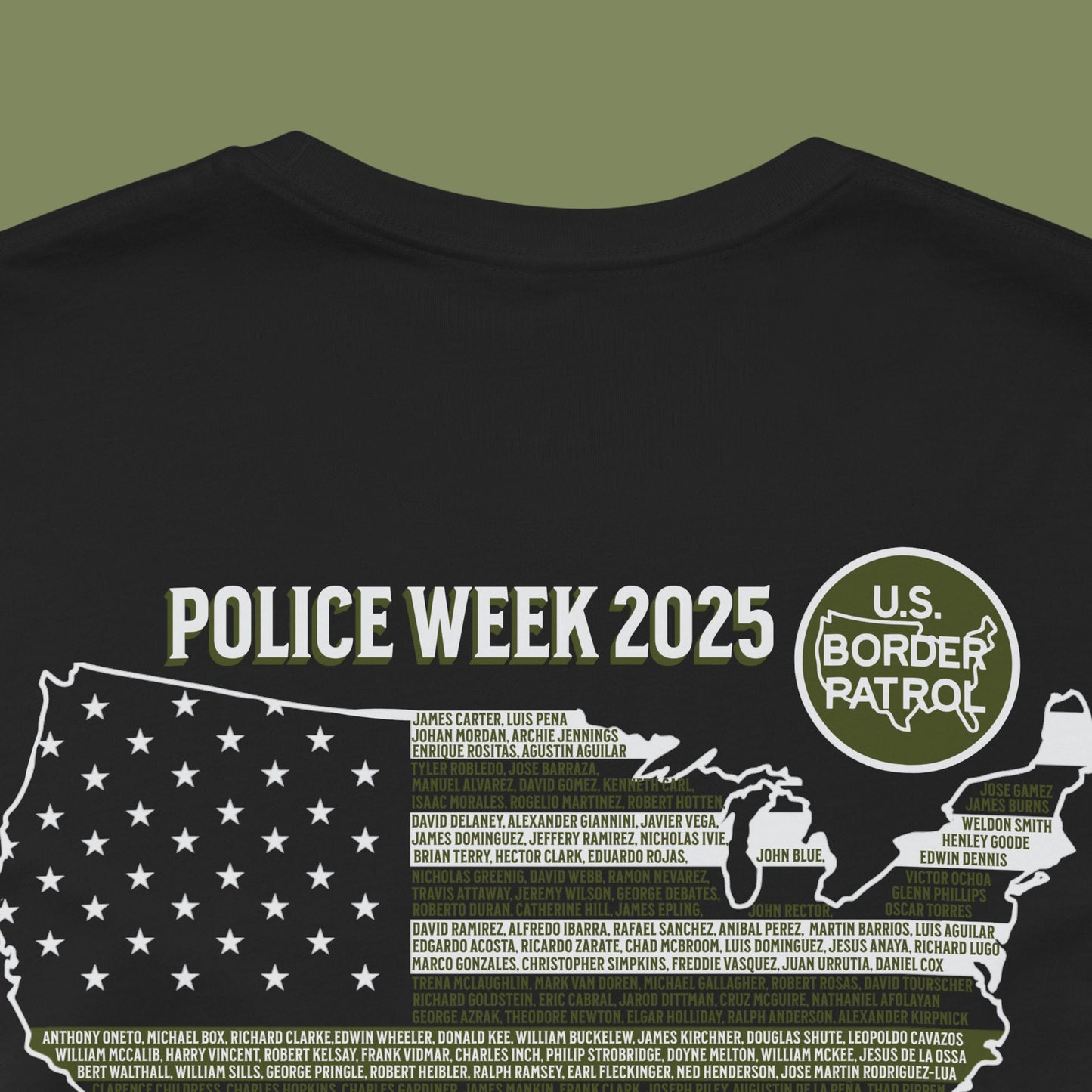 Border Patrol Valor Memorial Tee