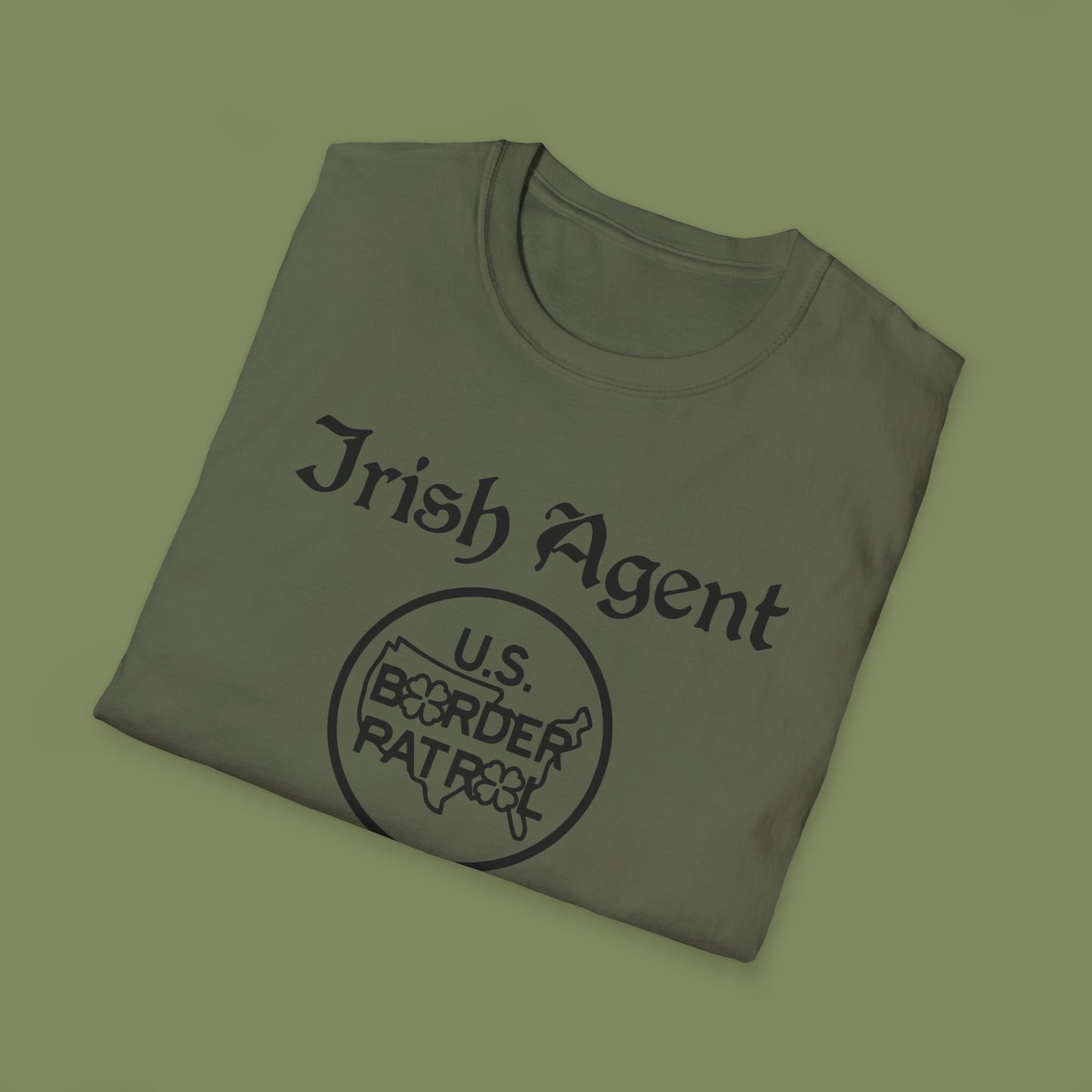 Border Patrol Saint Patrick's Day "Irish Agent" T-Shirt