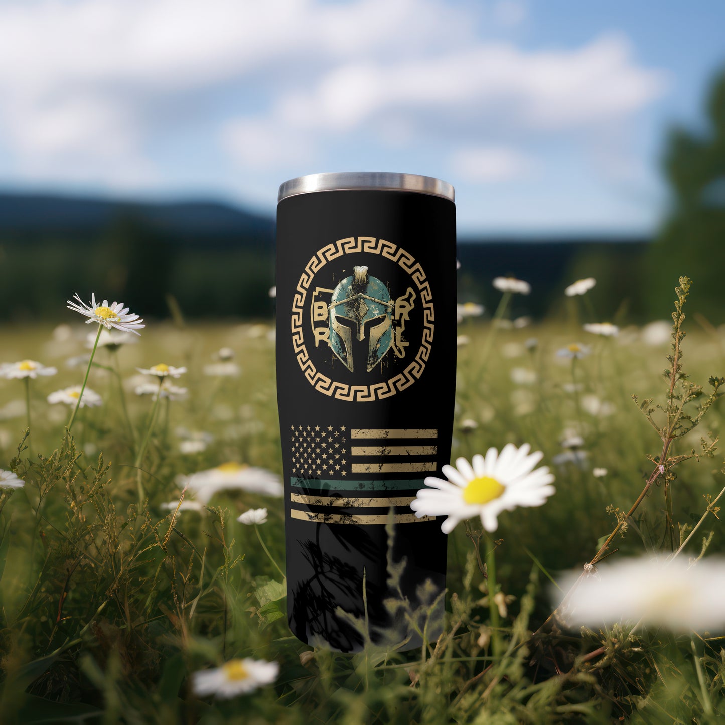 Border Patrol Spartan 20oz Tumbler