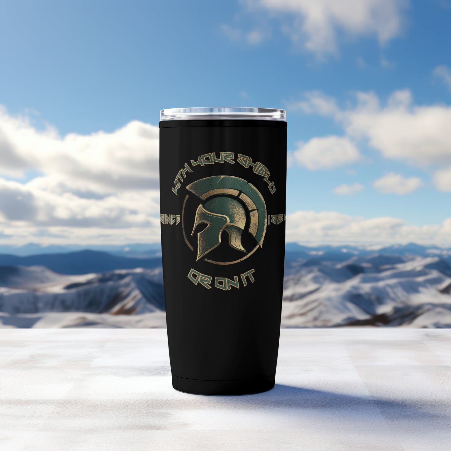 Border Patrol Spartan 20oz Tumbler