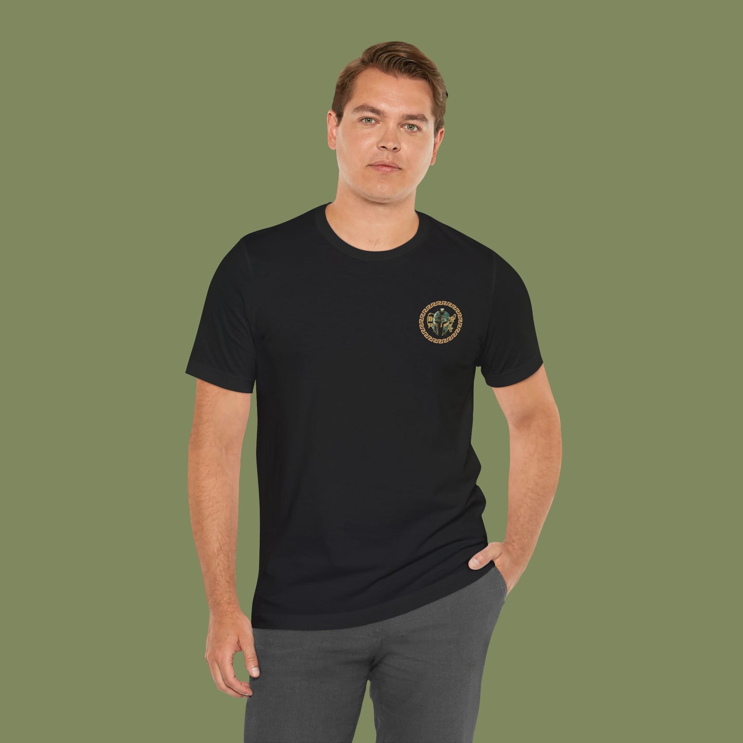Spartan T-Shirt Border Patrol Tee 'With Your Shield Or On It'