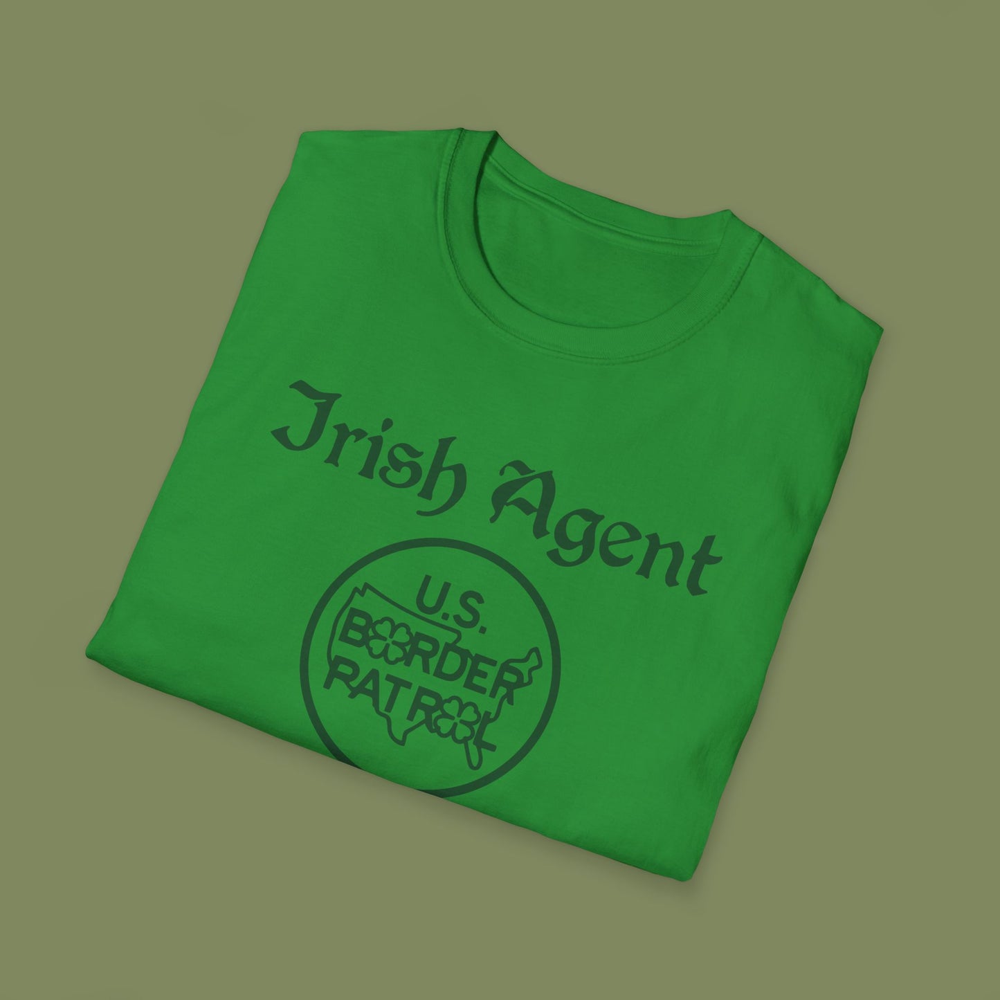 Border Patrol Saint Patrick's Day "Irish Agent" T-Shirt