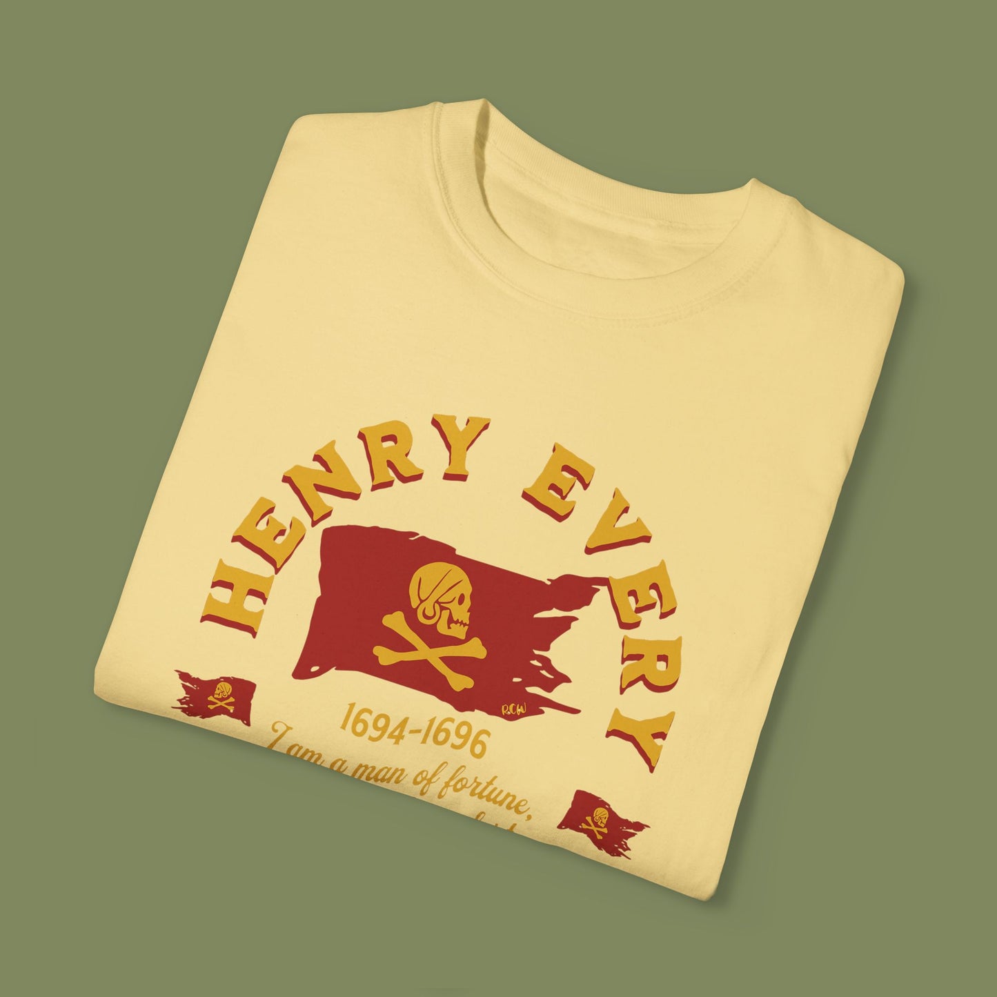 Henry Every Pirate T-shirt by Vint Hill Designs