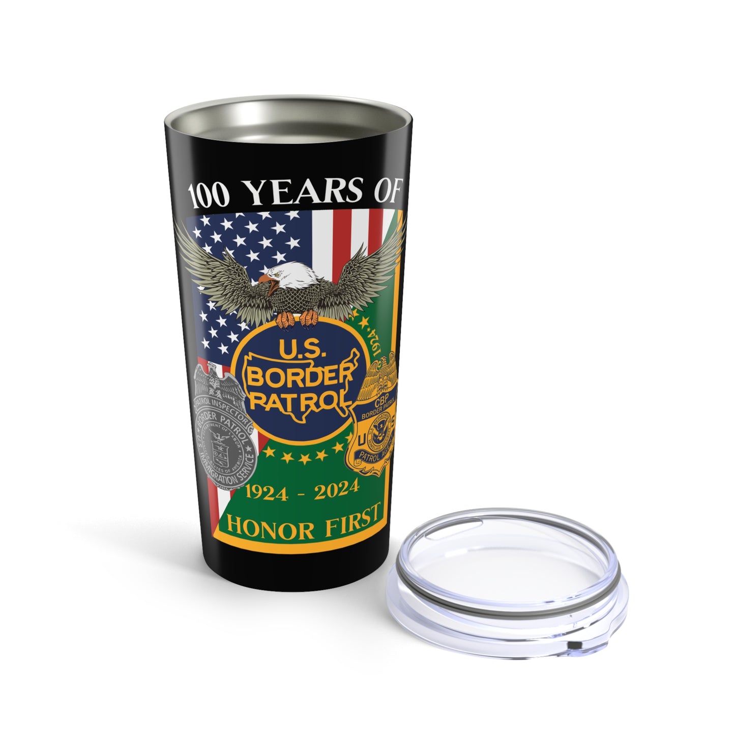 Border Patrol Centennial Tumbler 20oz