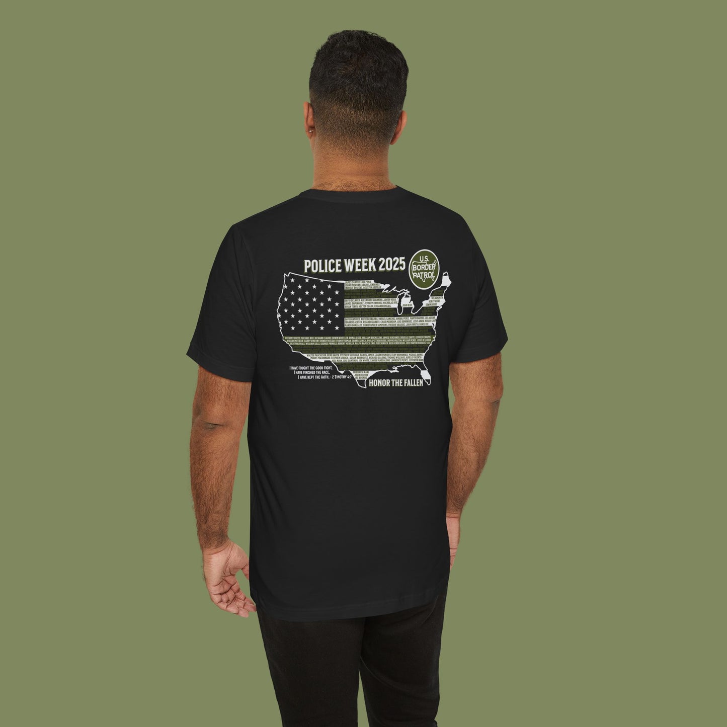 Border Patrol Valor Memorial Tee
