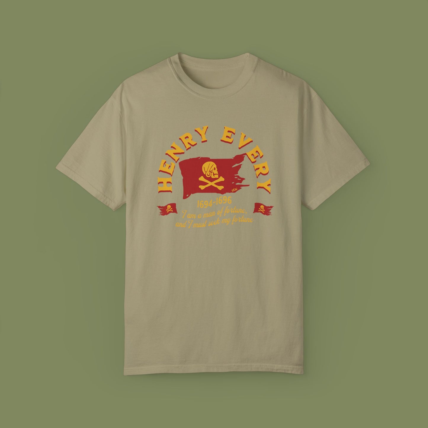 Henry Every Pirate T-shirt by Vint Hill Designs