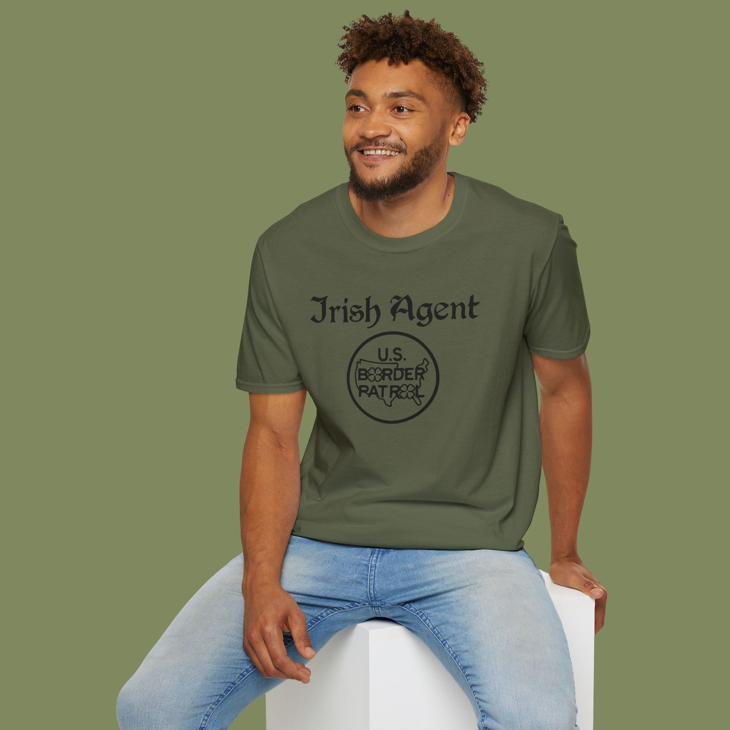 Border Patrol Saint Patrick's Day "Irish Agent" T-Shirt