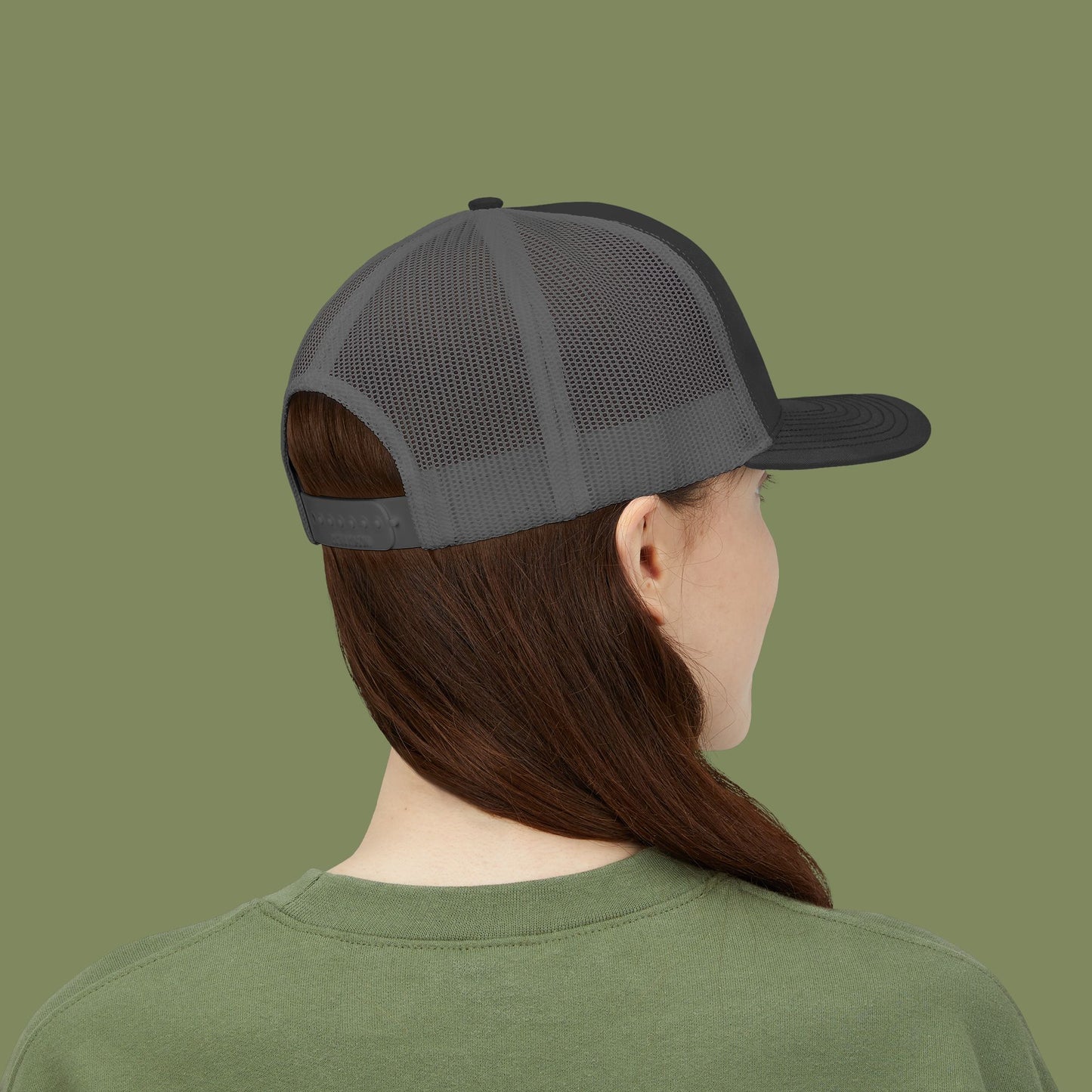 Thin Blue Line Snapback Trucker Cap
