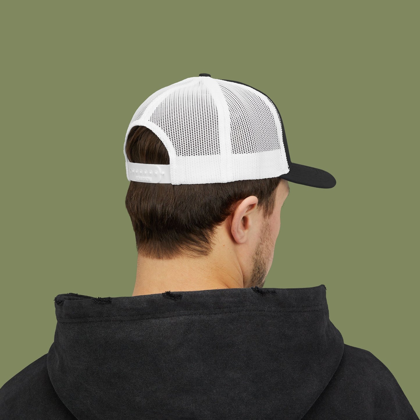 Thin Blue Line Snapback Trucker Cap