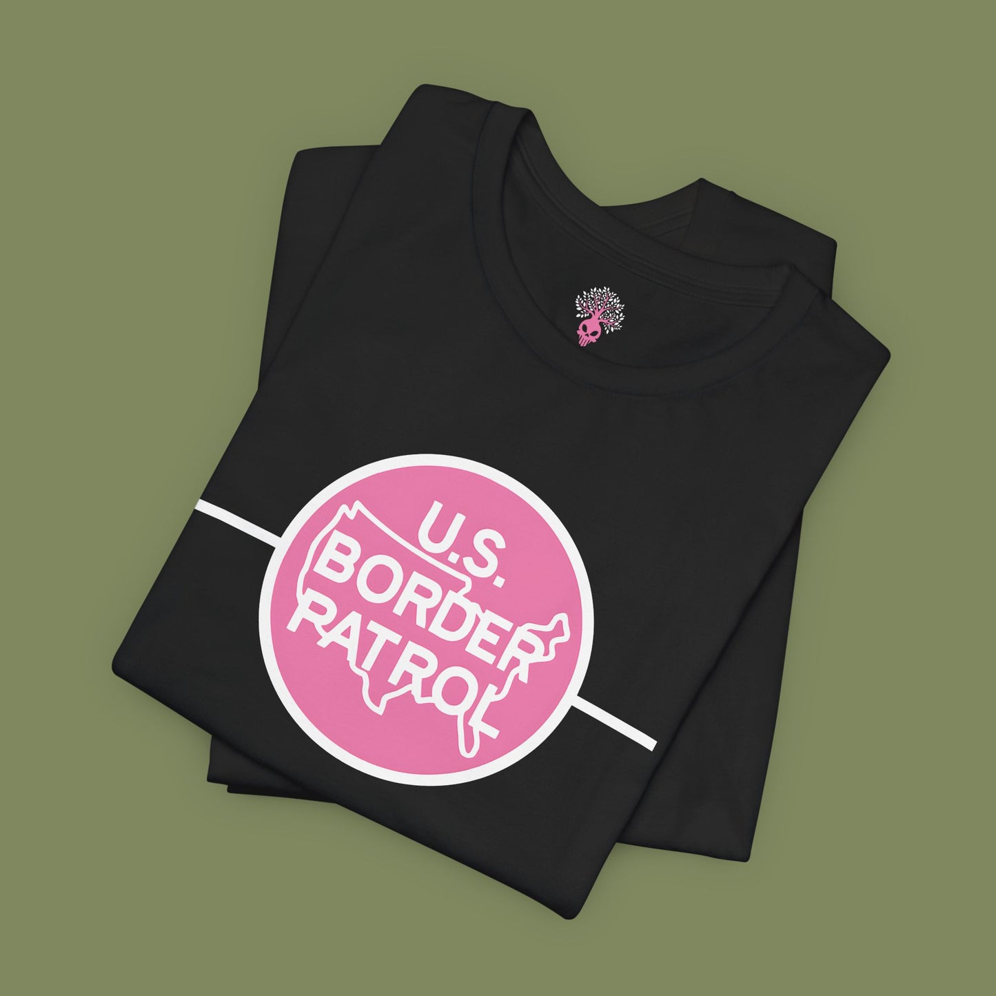 Border Patrol Breast Cancer Awareness Tee