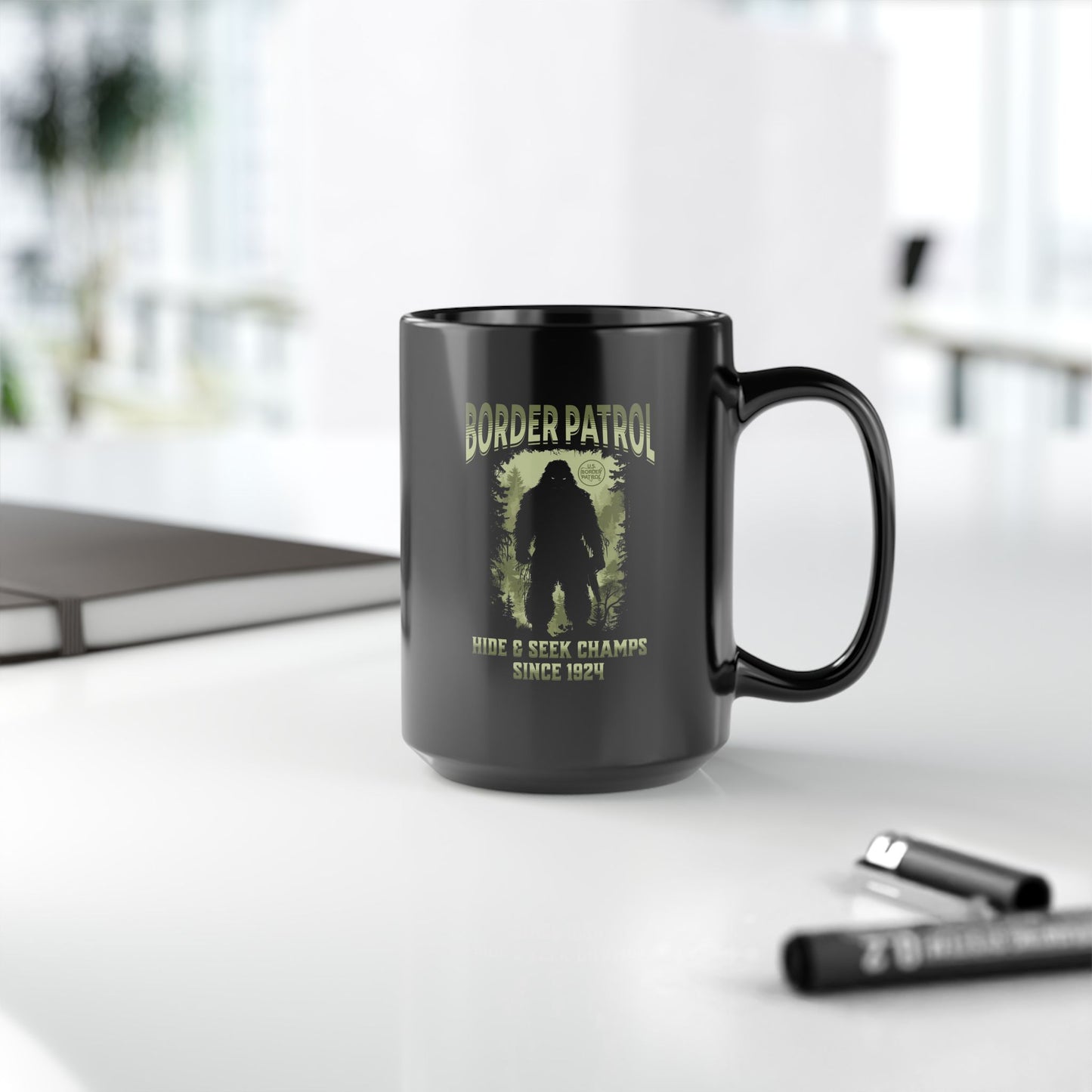 Border Patrol Hide and Seek 15oz Mug