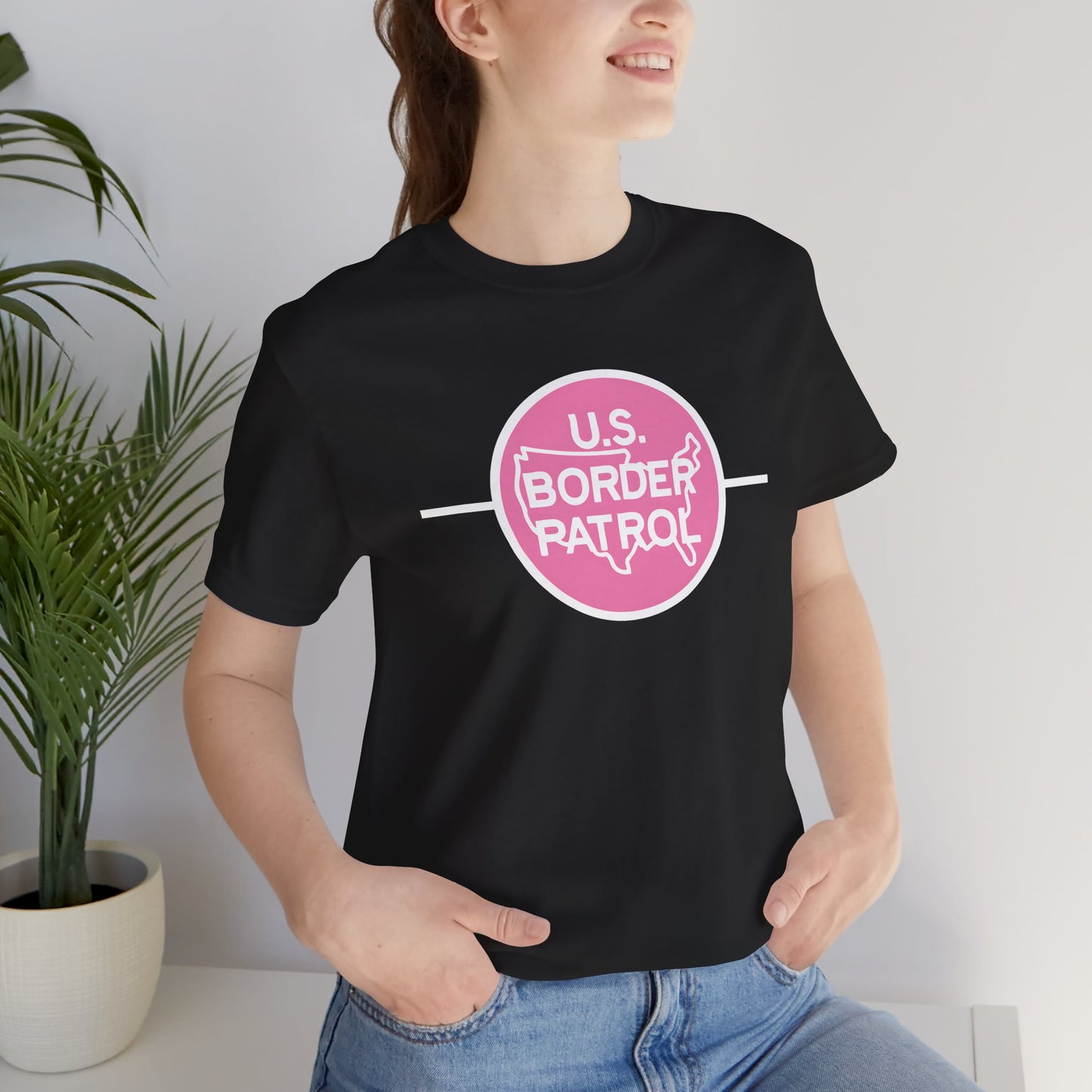Border Patrol Breast Cancer Awareness Tee