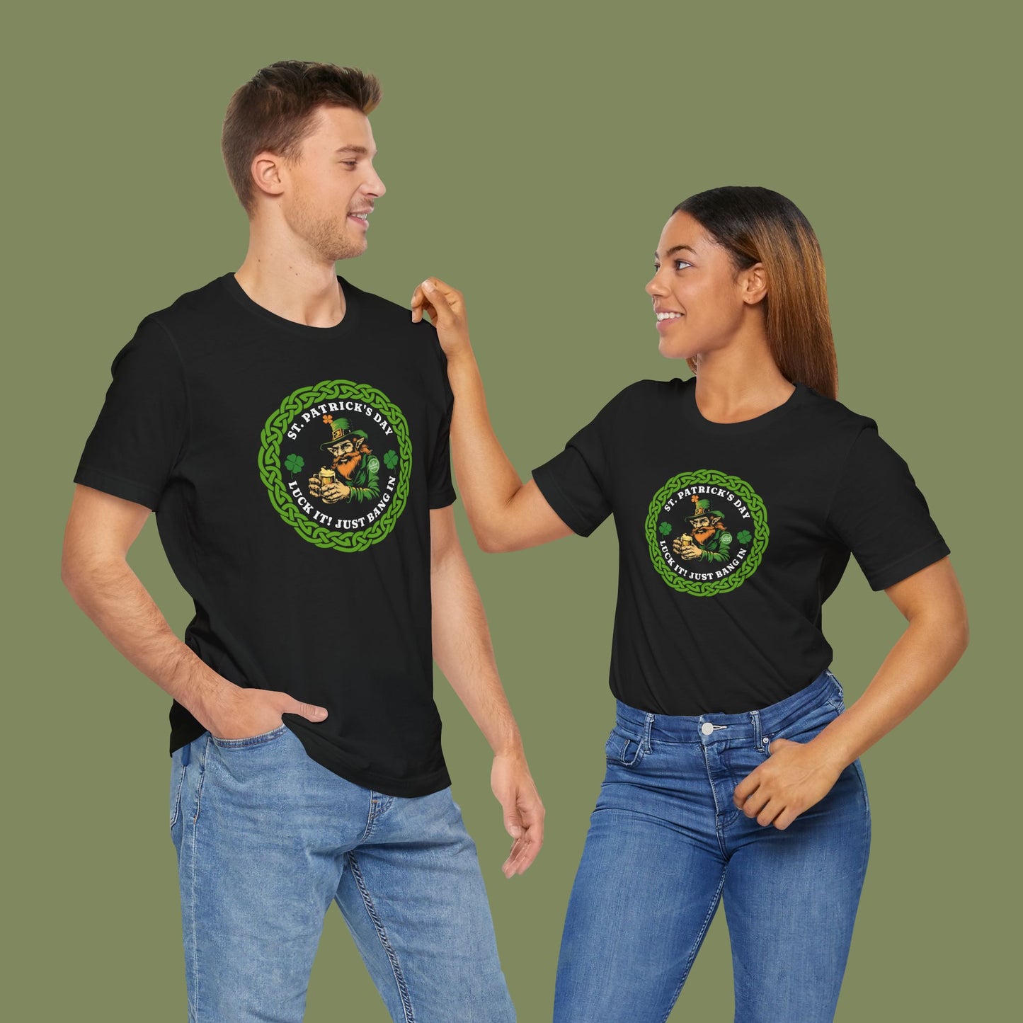 Border Patrol St. Patrick's Day Just Bang In T-Shirt