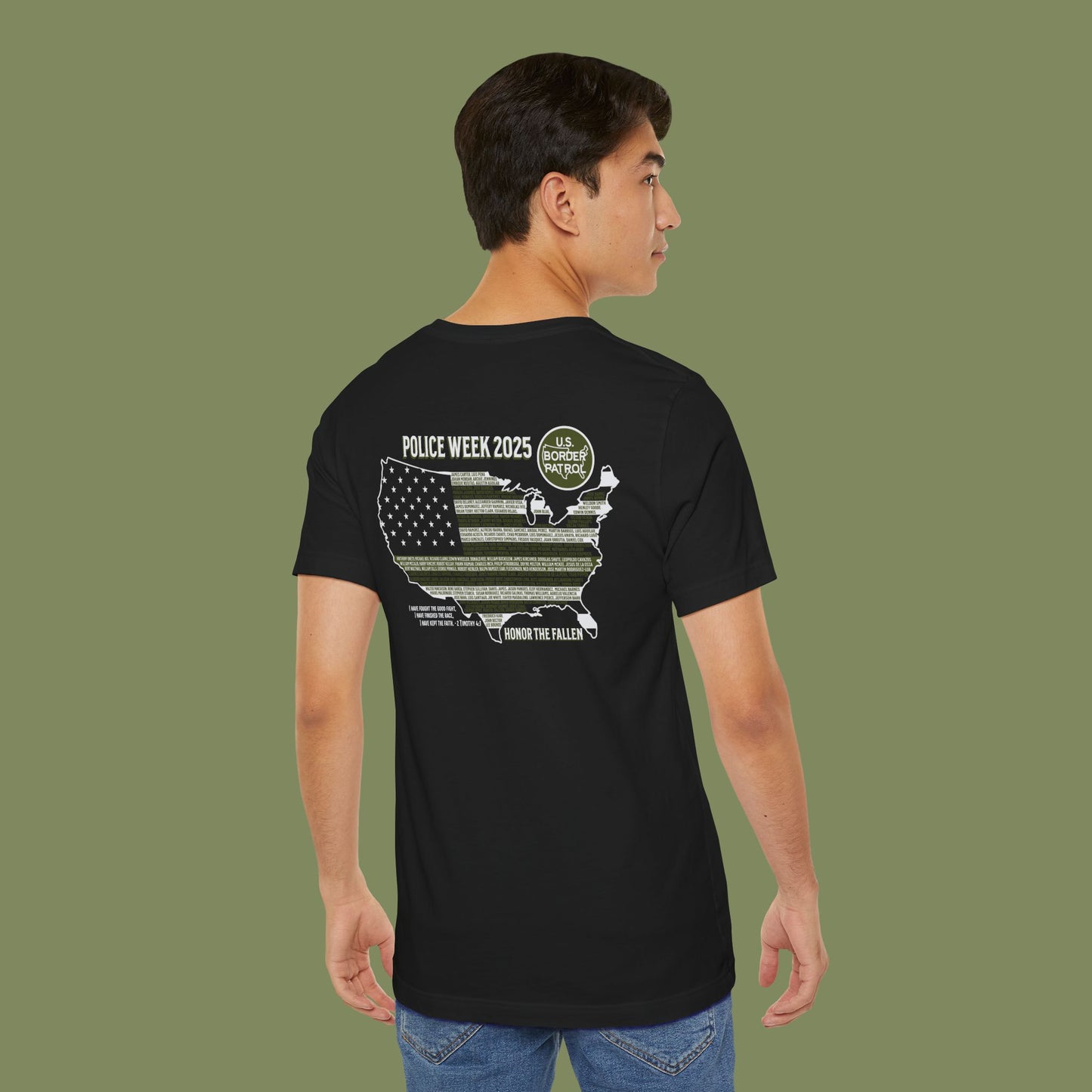 Border Patrol Valor Memorial Tee