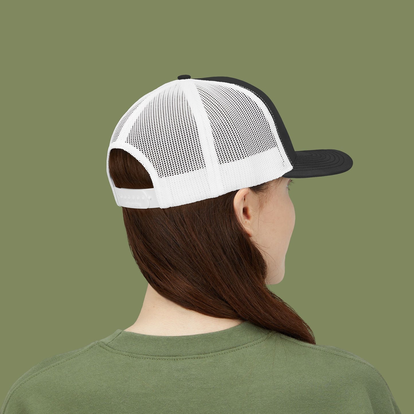 Thin Blue Line Snapback Trucker Cap