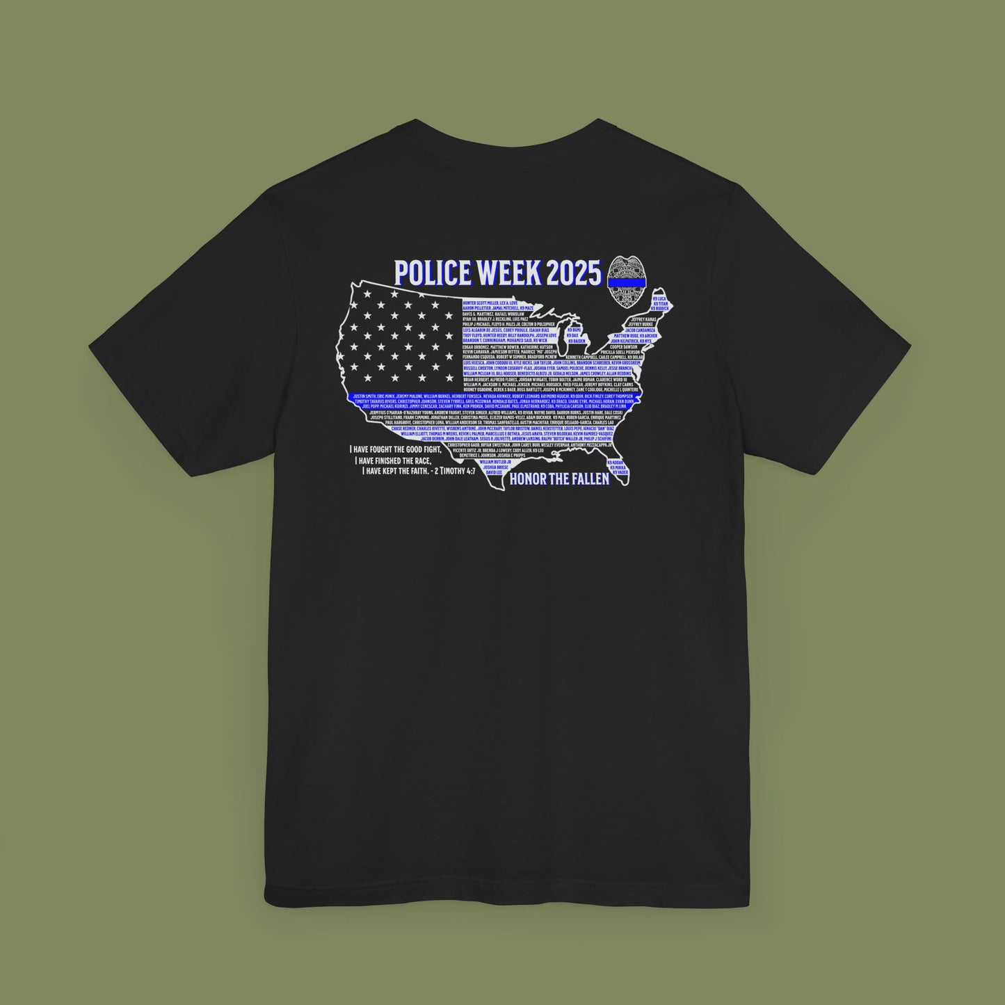 2025 Law Enforcement Valor Memorial Shirt