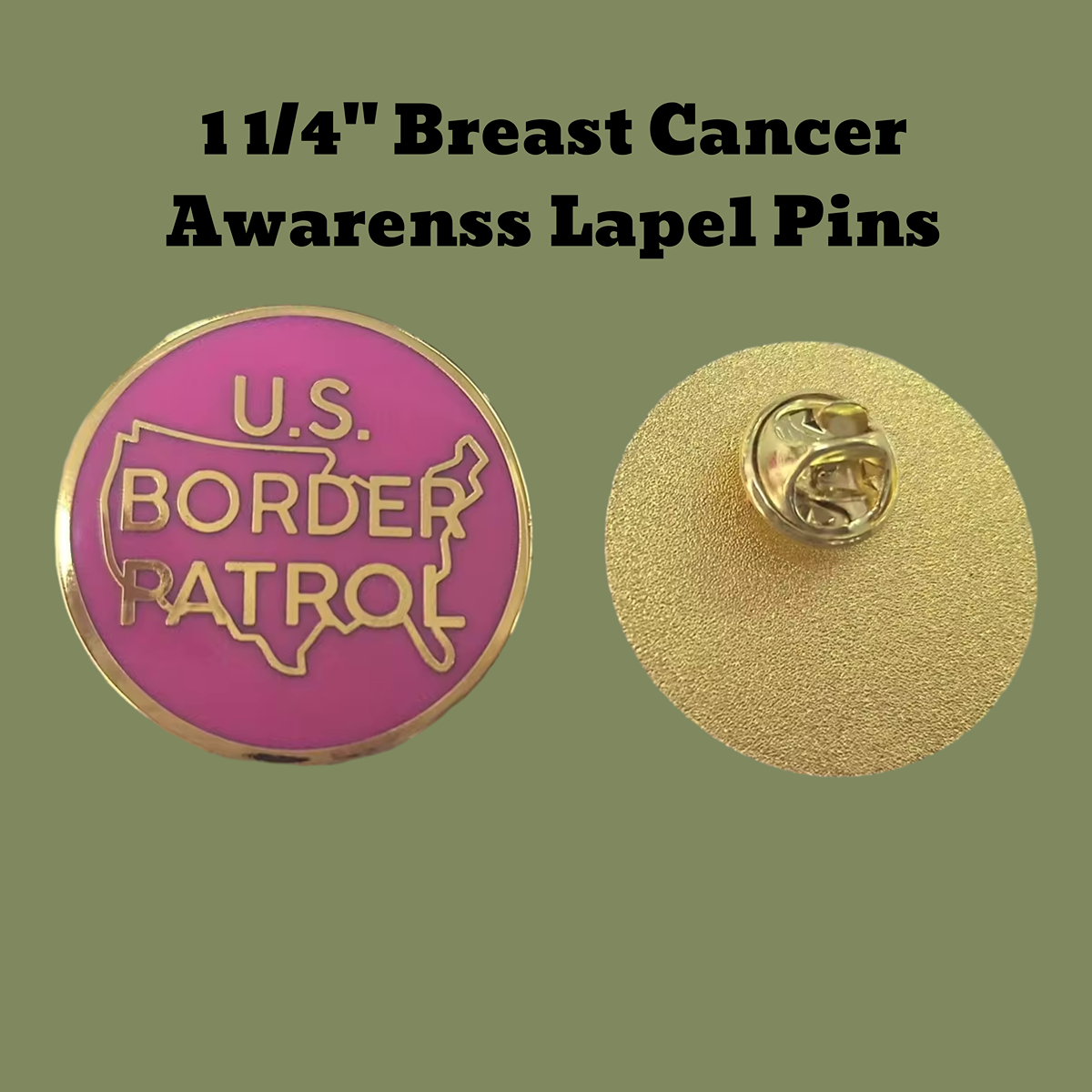 Border Patrol Breast Cancer Awareness