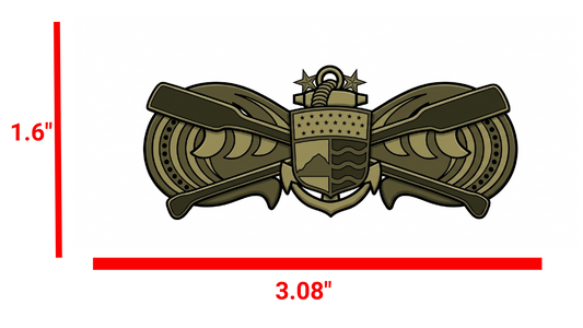 Marine Senior Vessel Commander PVC Patch
