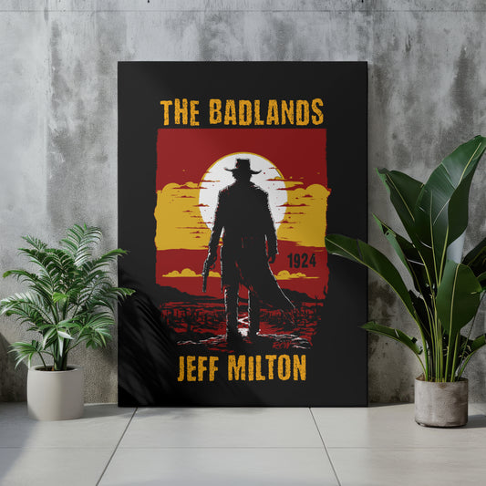 Jeff Milton "The Badlands" Canvas Art