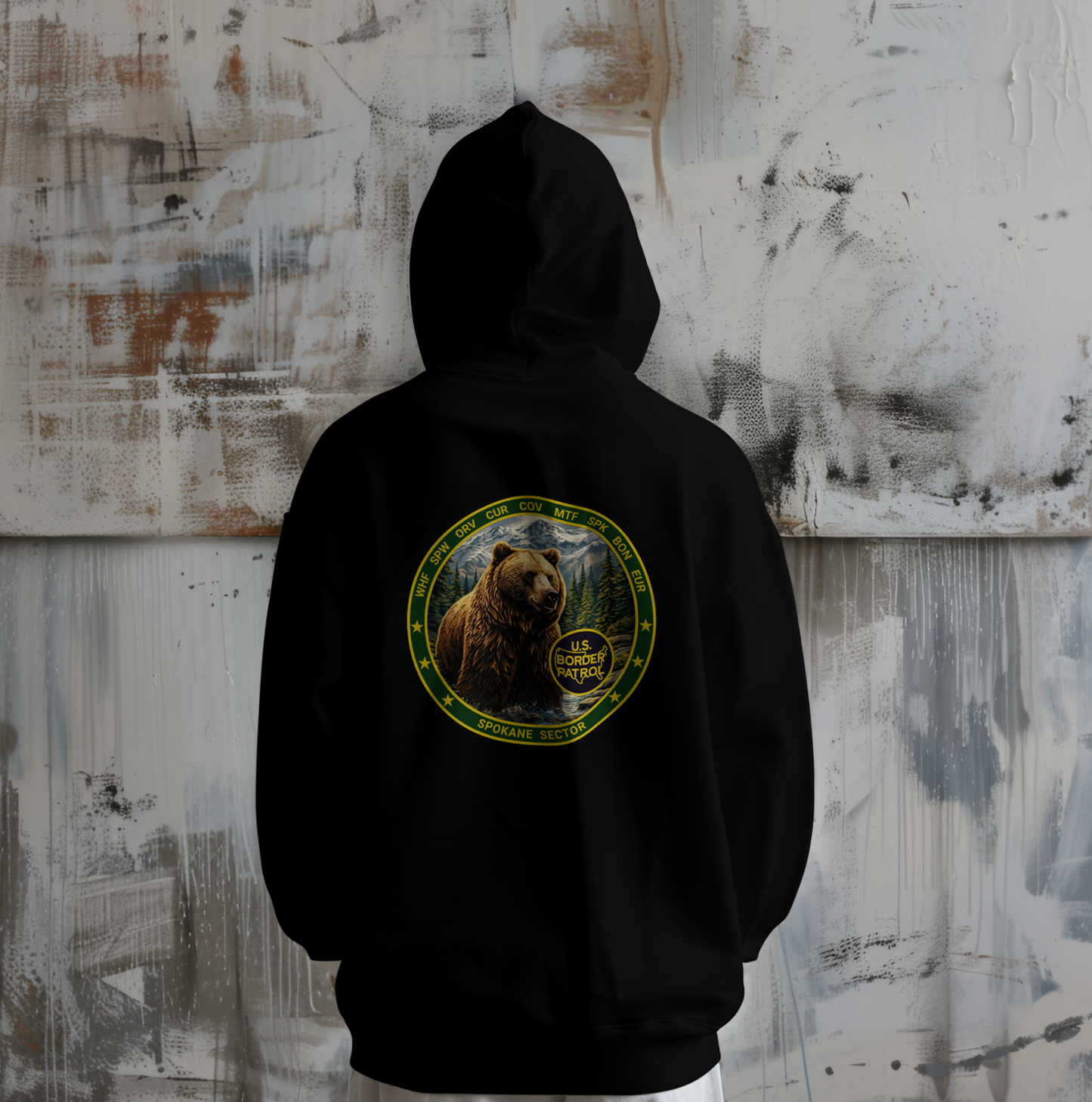 Spokane Sector Challenge Coin Hoodie
