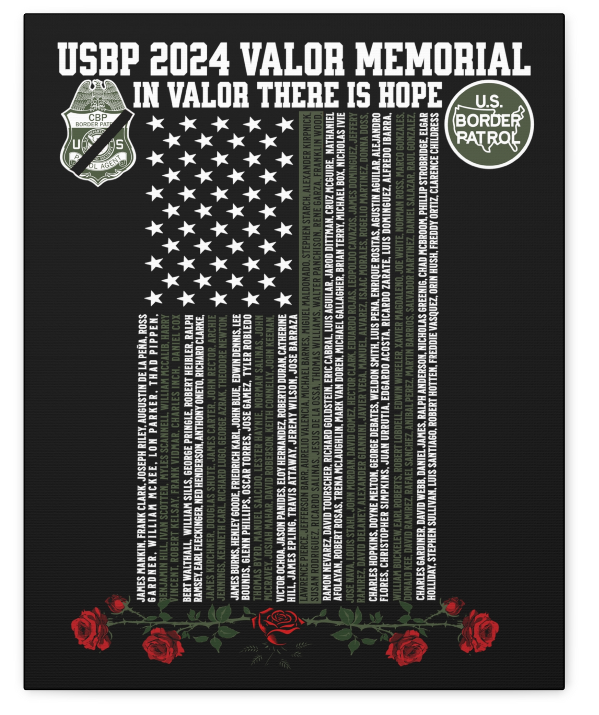 Honoring Our Fallen Heroes: The U.S. Border Patrol 2024 Valor Memorial ...