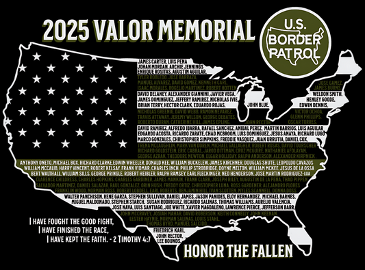 The 2025 Valor Memorial Designs