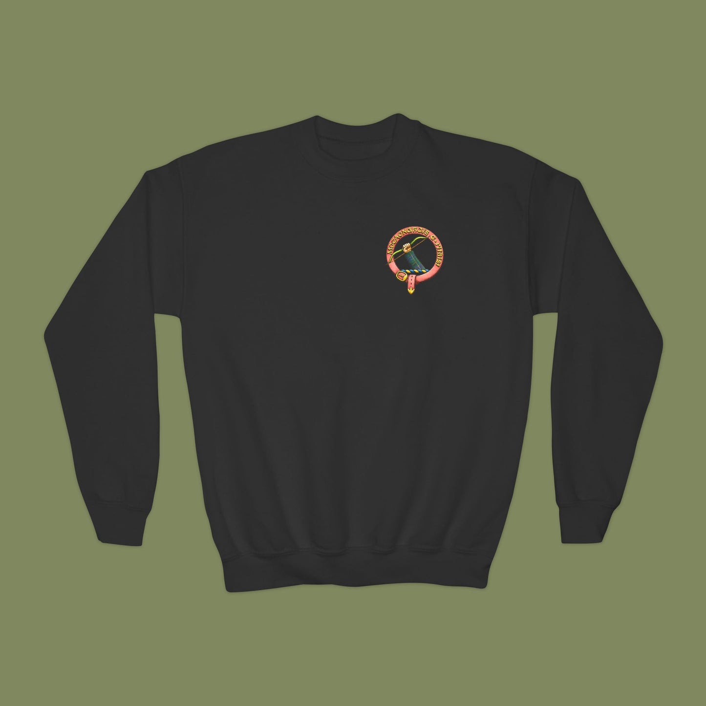 Clan MacInnes Youth Crewneck Sweatshirt
