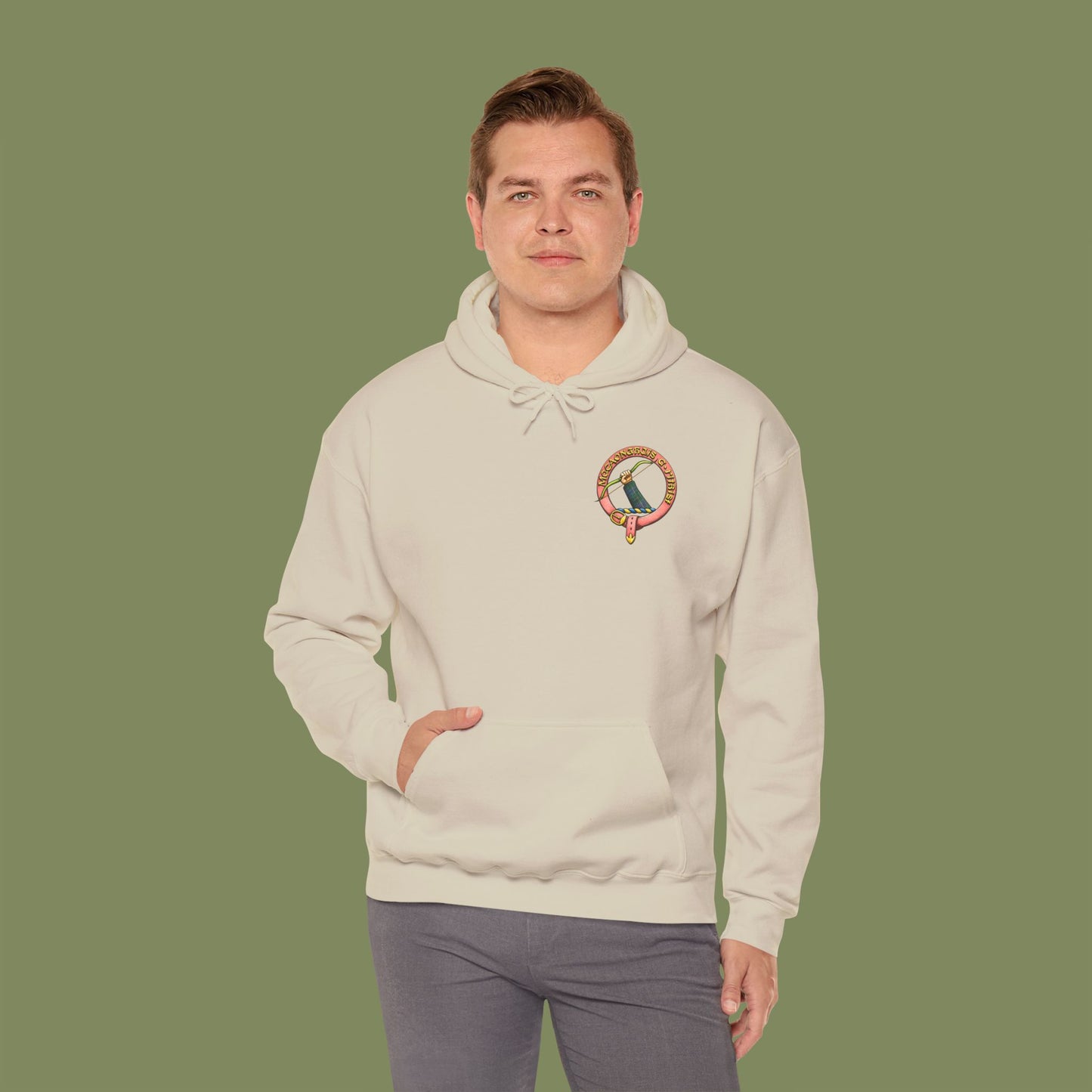 Clan MacInnes Adult Hoodie