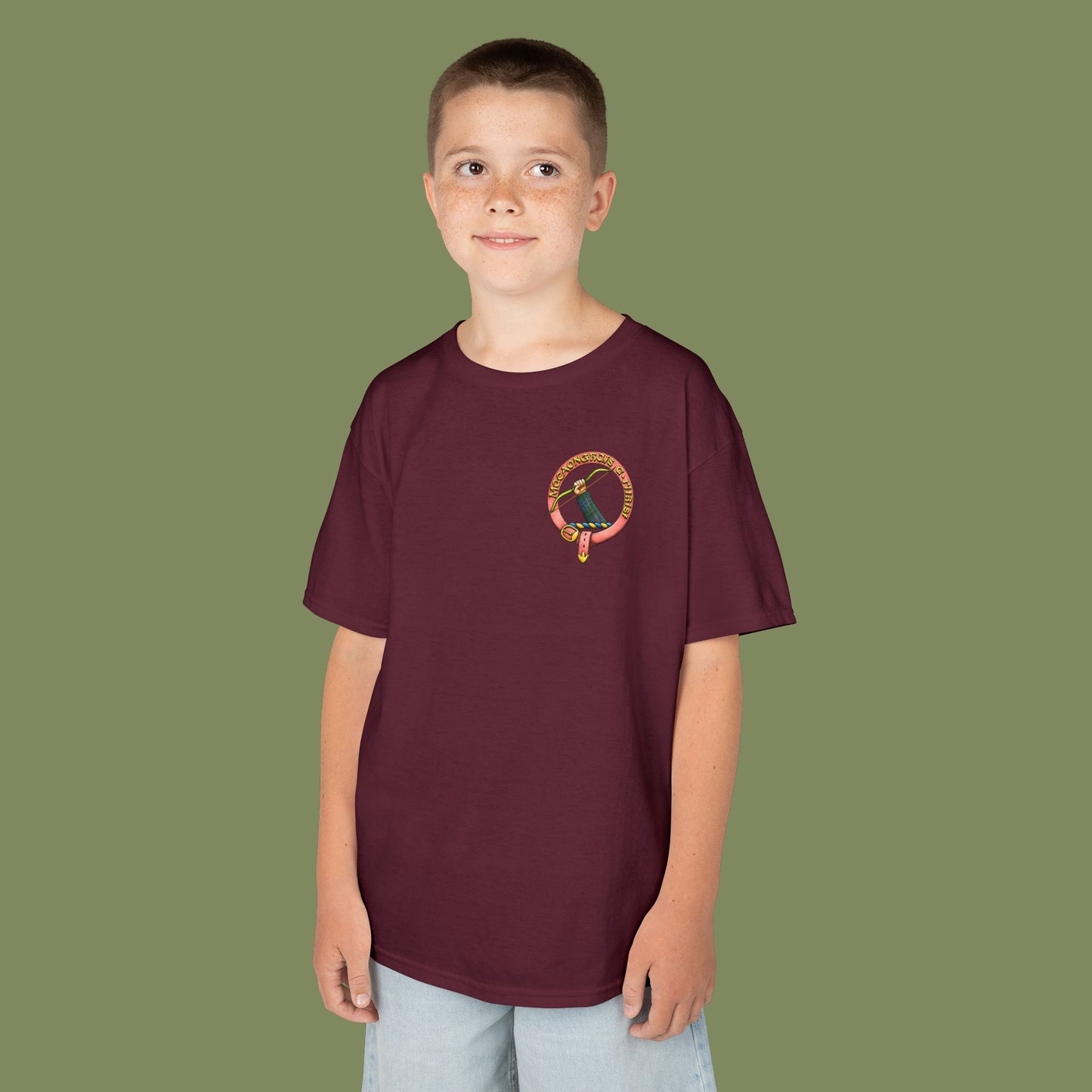 Clan MacInnes Kids Heavy Cotton™ Tee