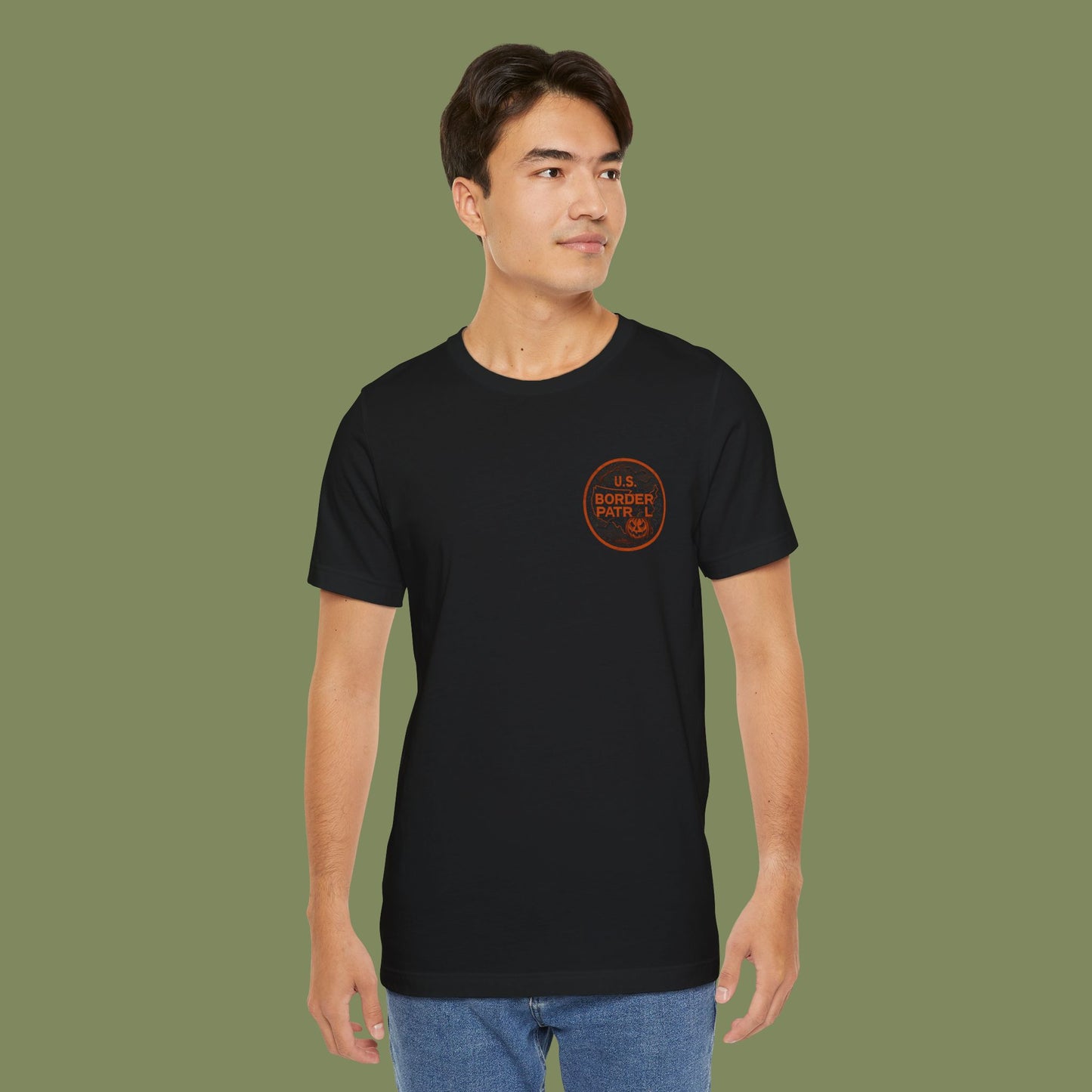 Halloween Boo-der Patrol Tee