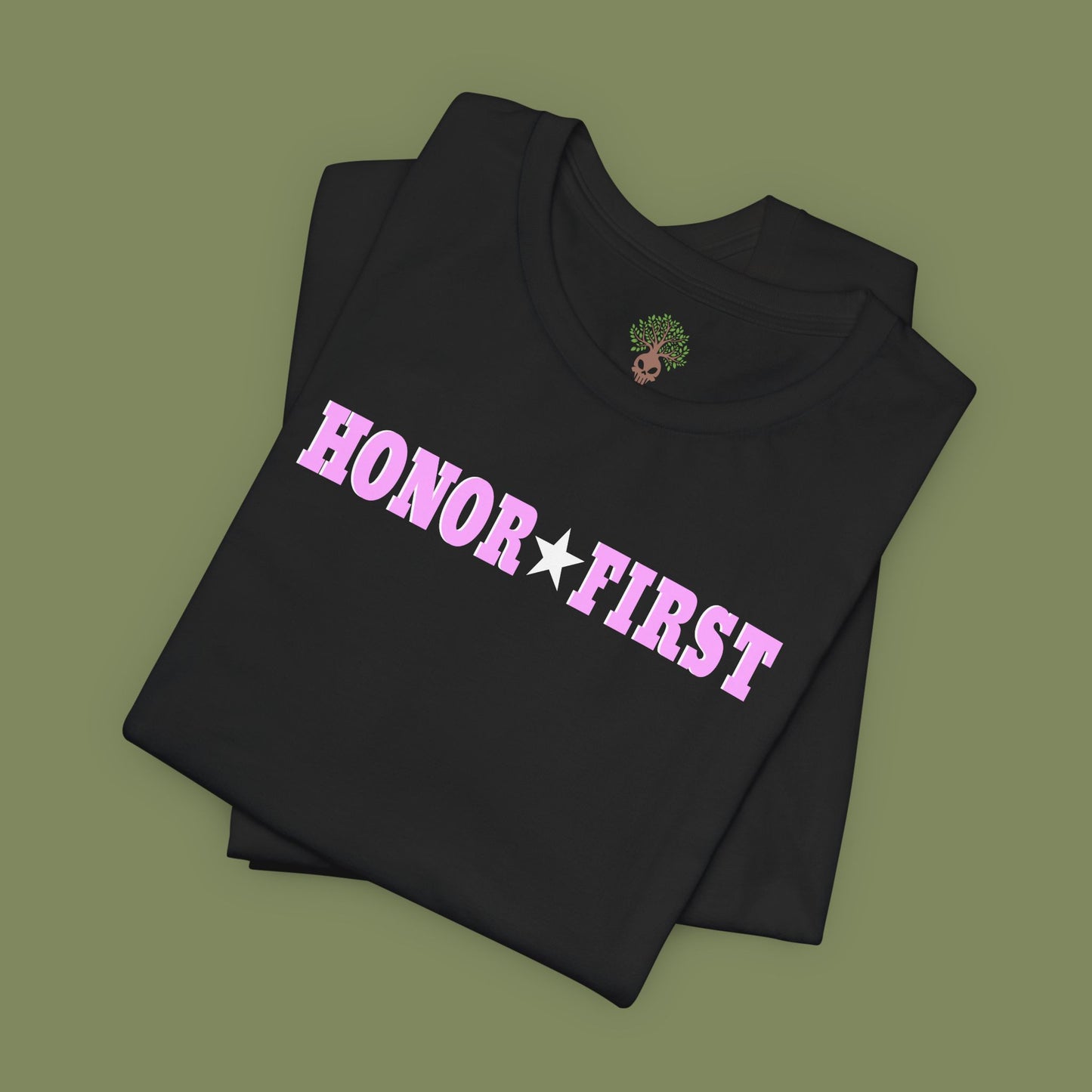 Honor First Breast Cancer Awareness T-Shirt