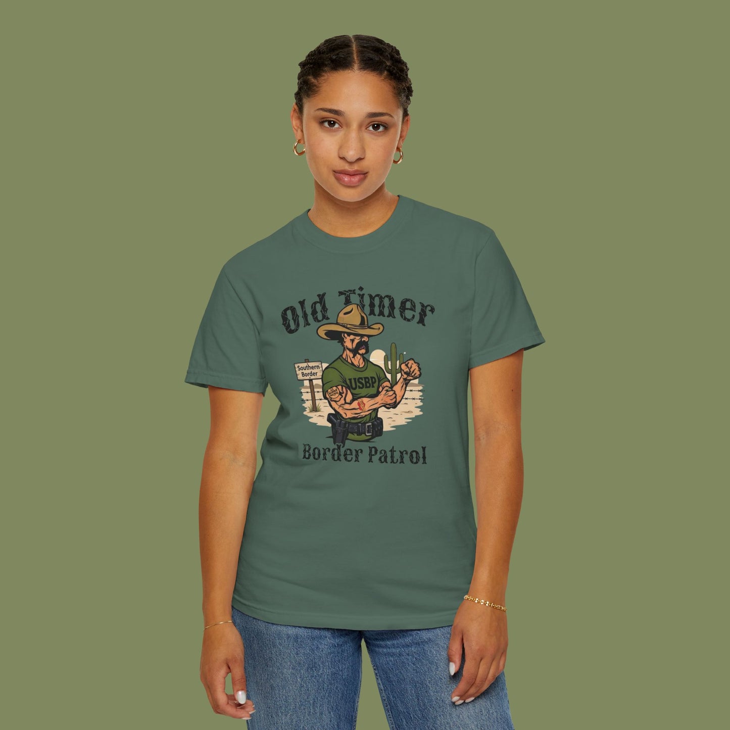 Old Timer Border Patrol T-Shirt