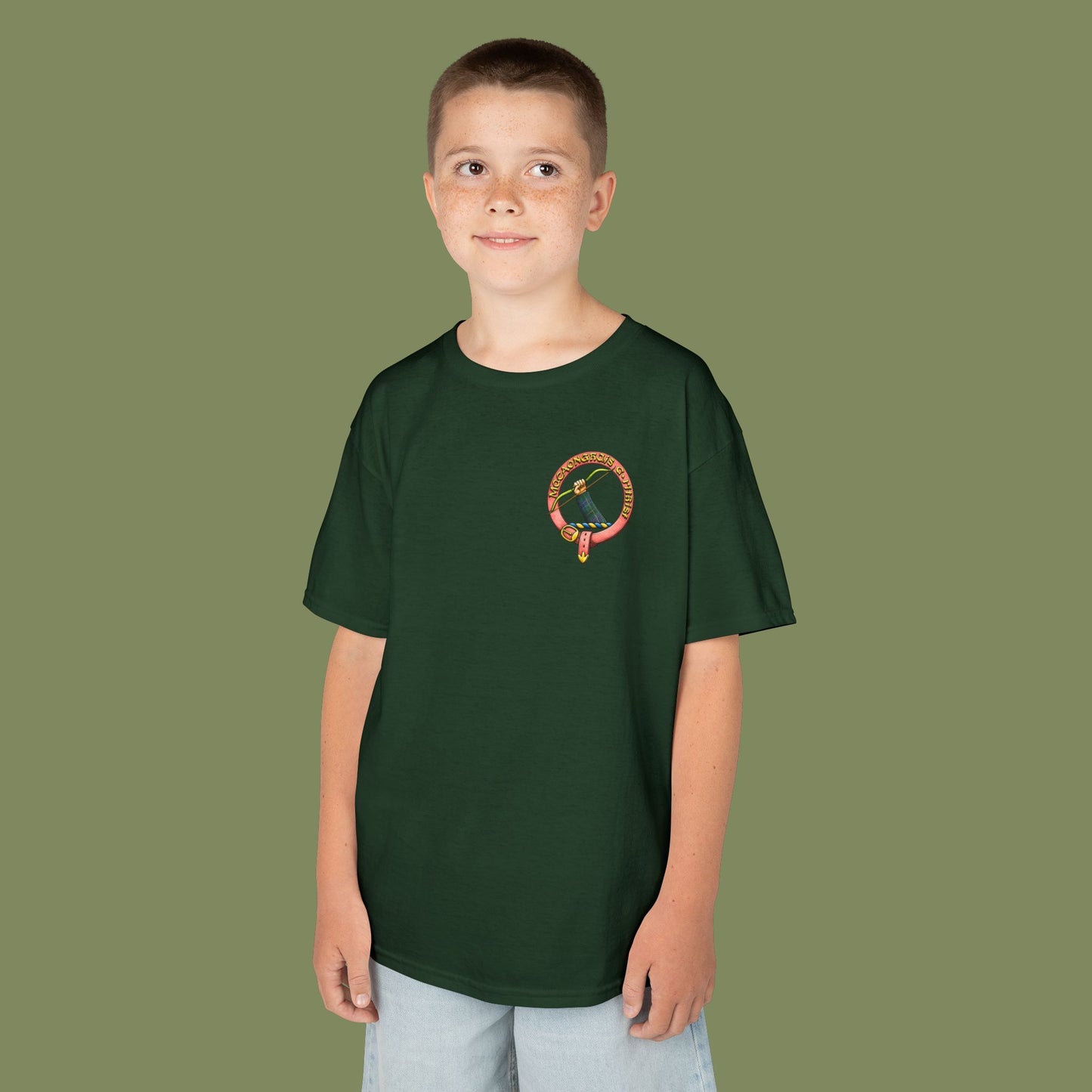 Clan MacInnes Kids Heavy Cotton™ Tee