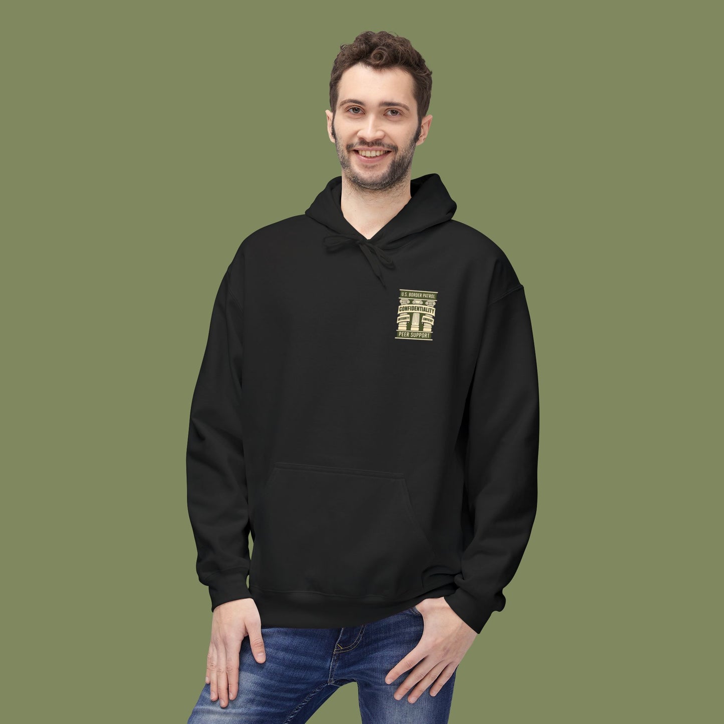 Border Patrol Peer Support Resiliency Hoodie