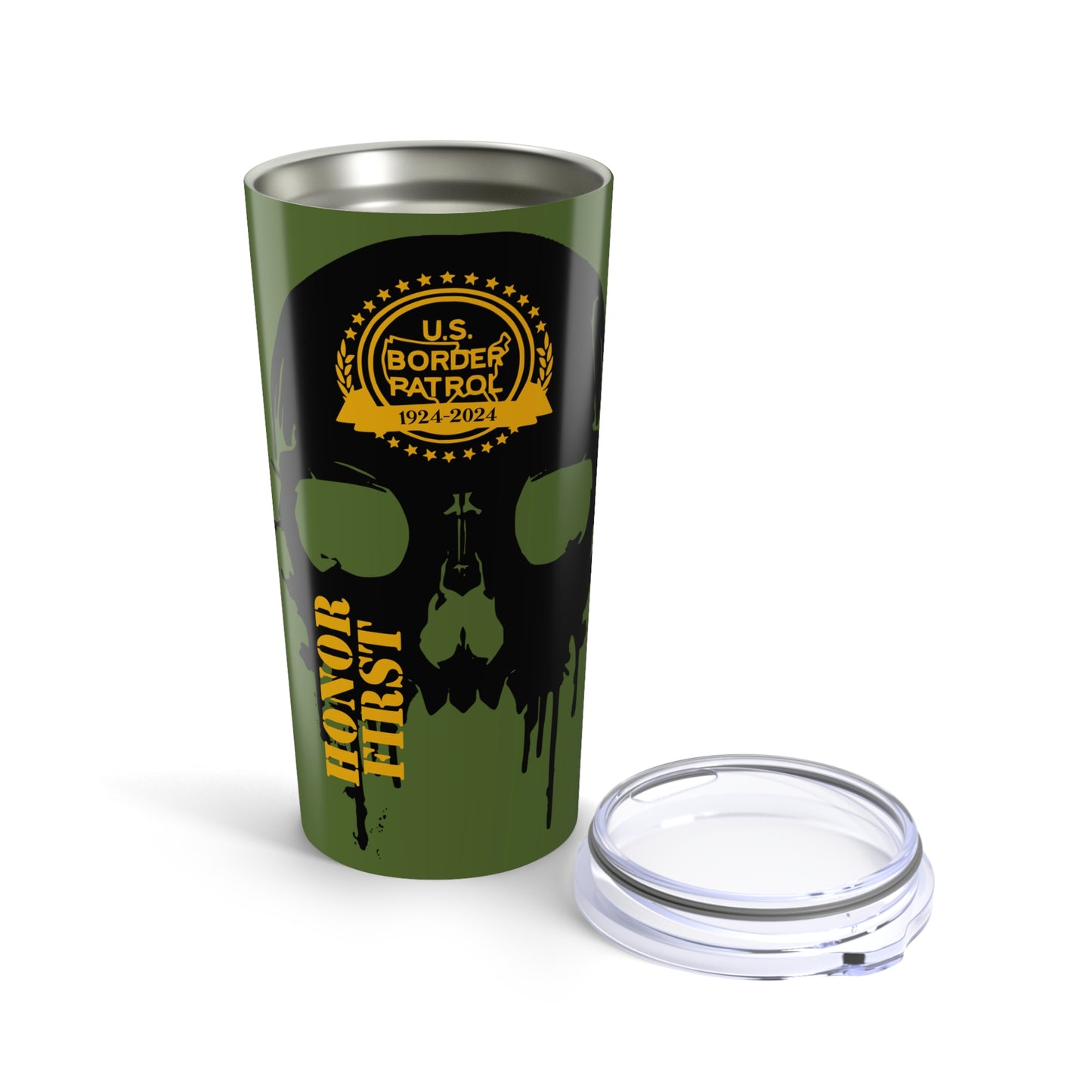 Border Patrol Centennial Tumbler 20oz by Vint Hill Designs