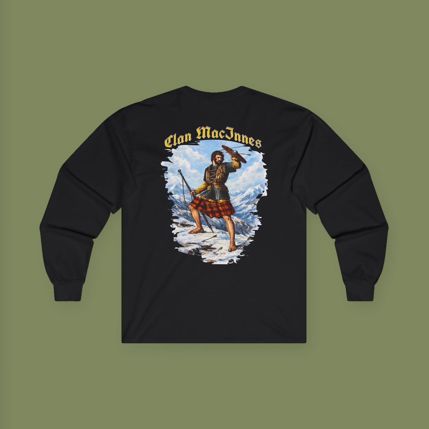 Clan MacInnes Adult Long Sleeve Shirt
