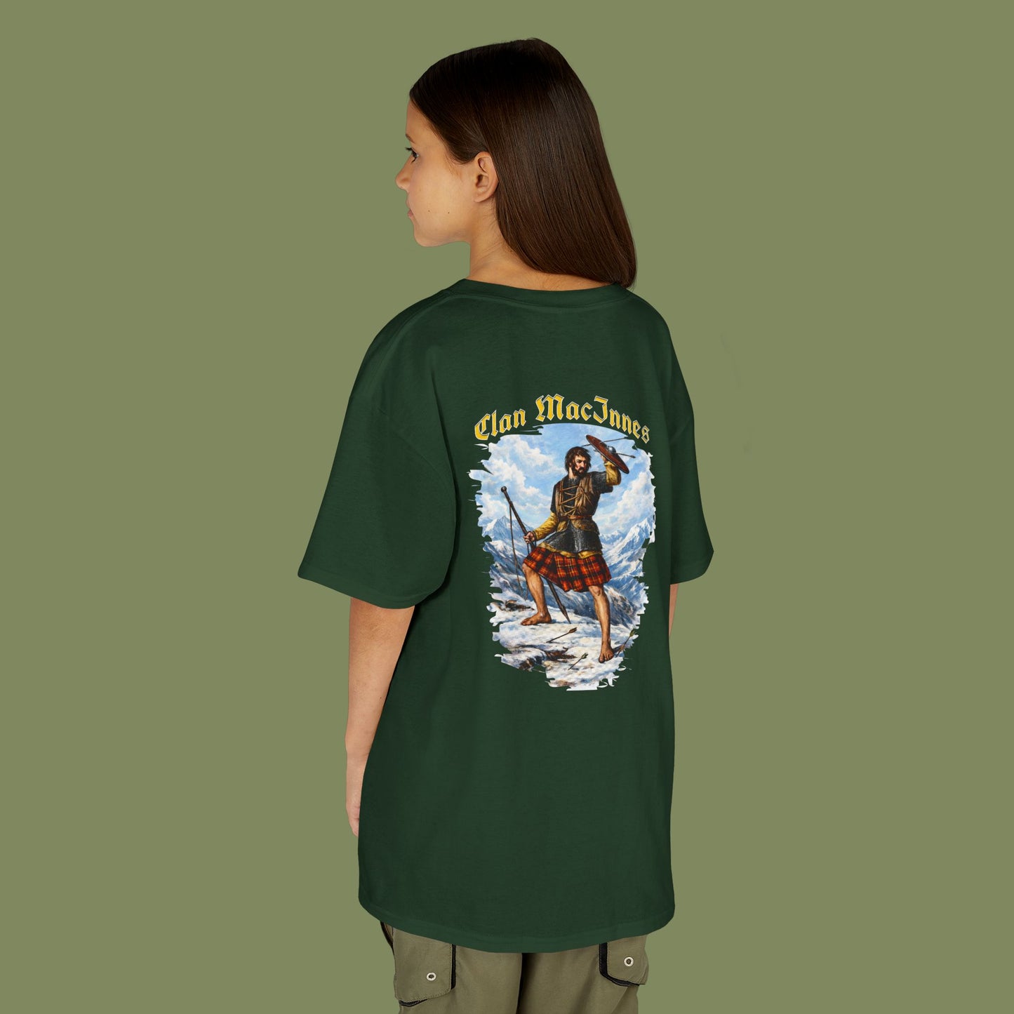 Clan MacInnes Kids Heavy Cotton™ Tee