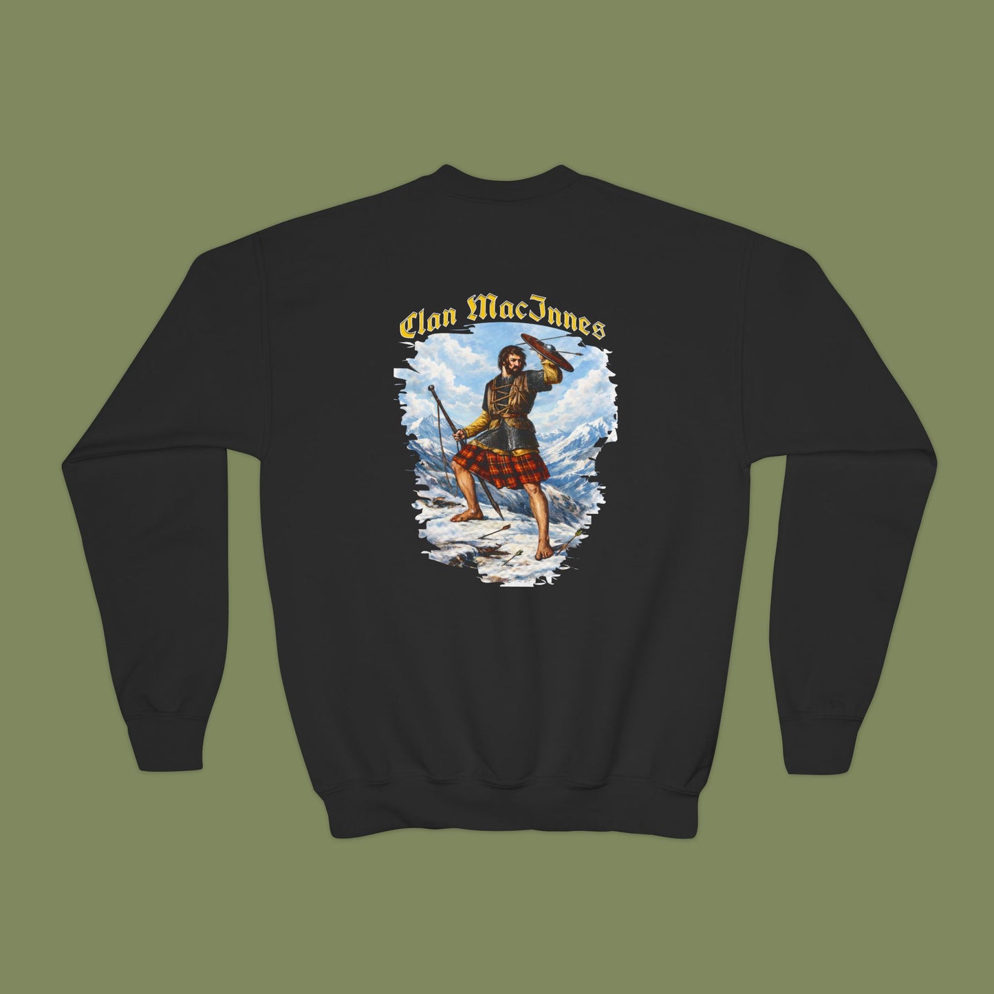 Clan MacInnes Youth Crewneck Sweatshirt