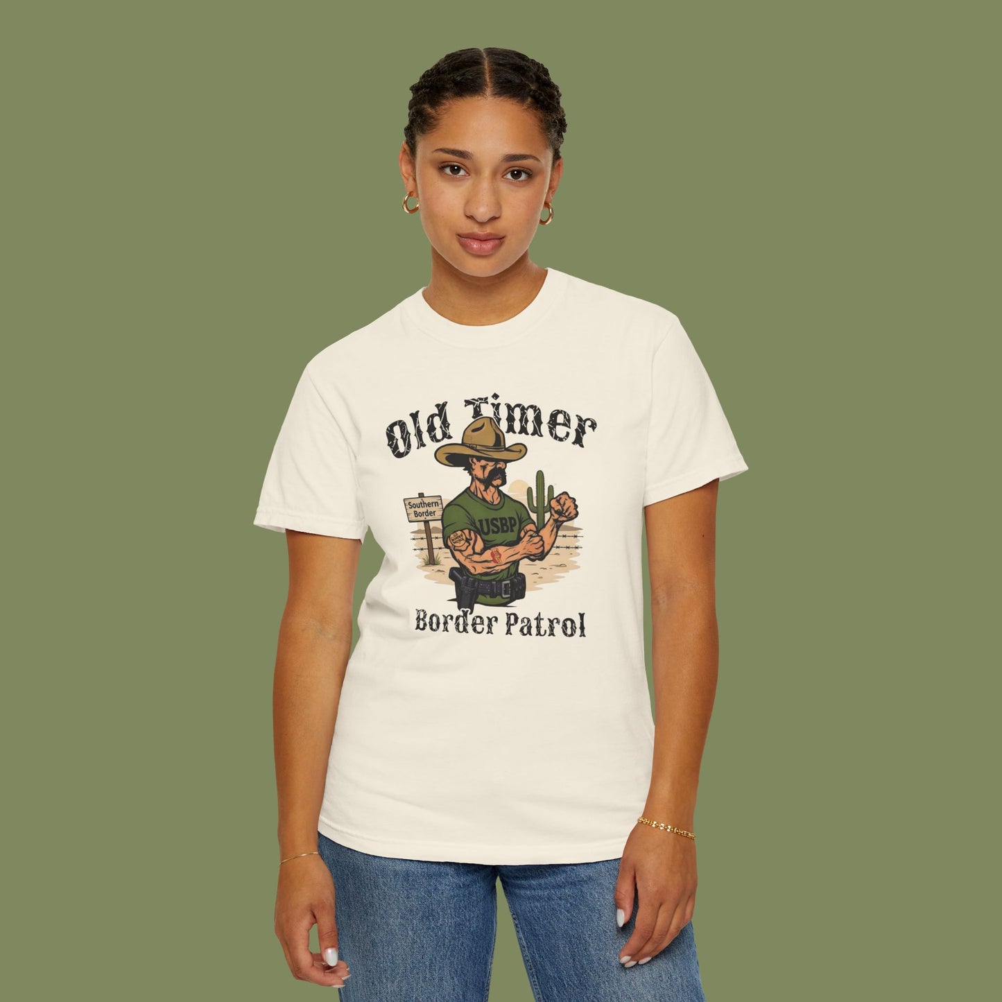 Old Timer Border Patrol T-Shirt