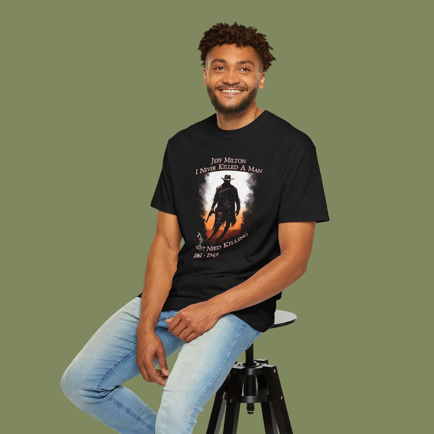 Jeff Milton "I Never Killed A Man"  T-shirt
