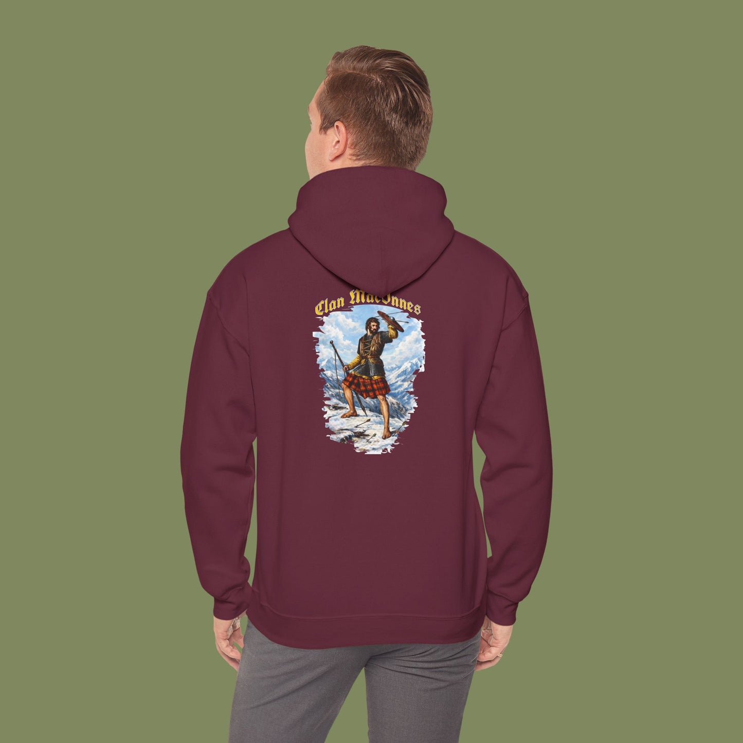 Clan MacInnes Adult Hoodie