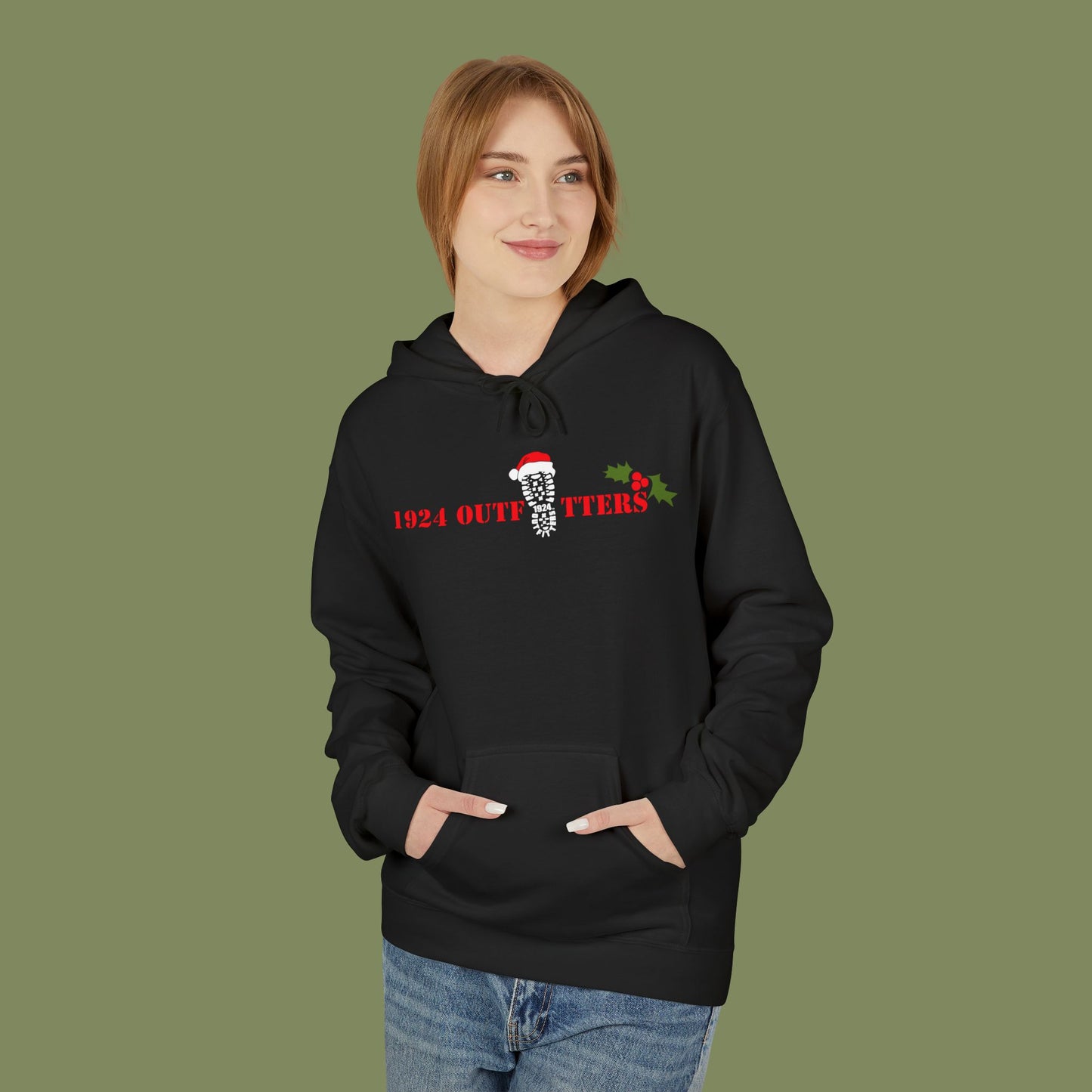 1924 Outfitters Staple Hoodie — Christmas Edition