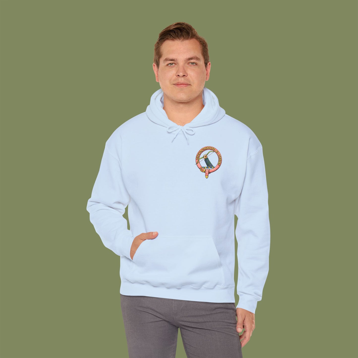 Clan MacInnes Adult Hoodie