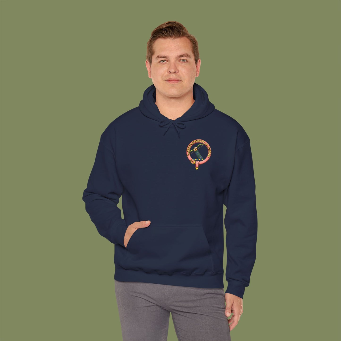 Clan MacInnes Adult Hoodie